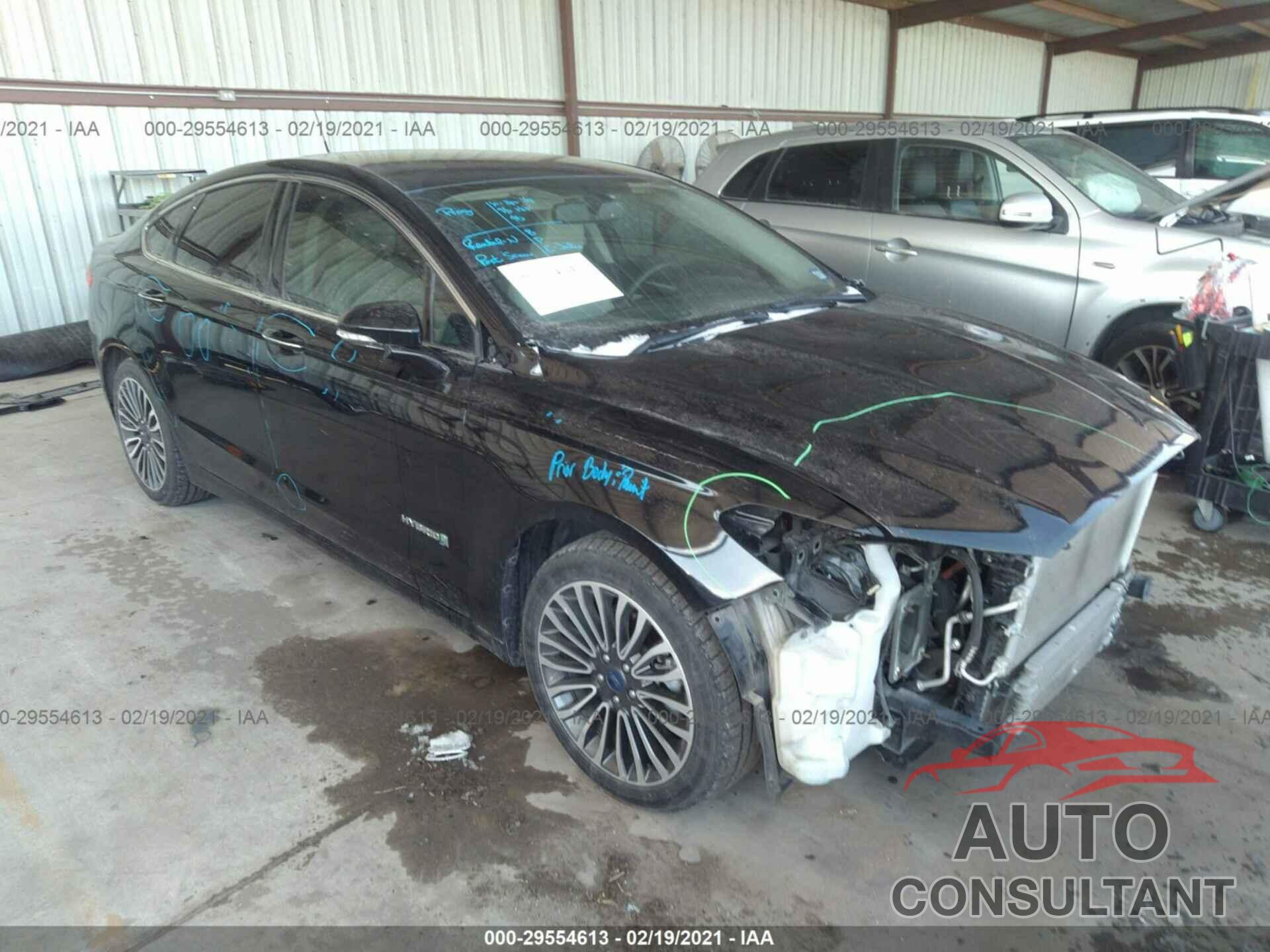 FORD FUSION HYBRID 2018 - 3FA6P0RU0JR141136