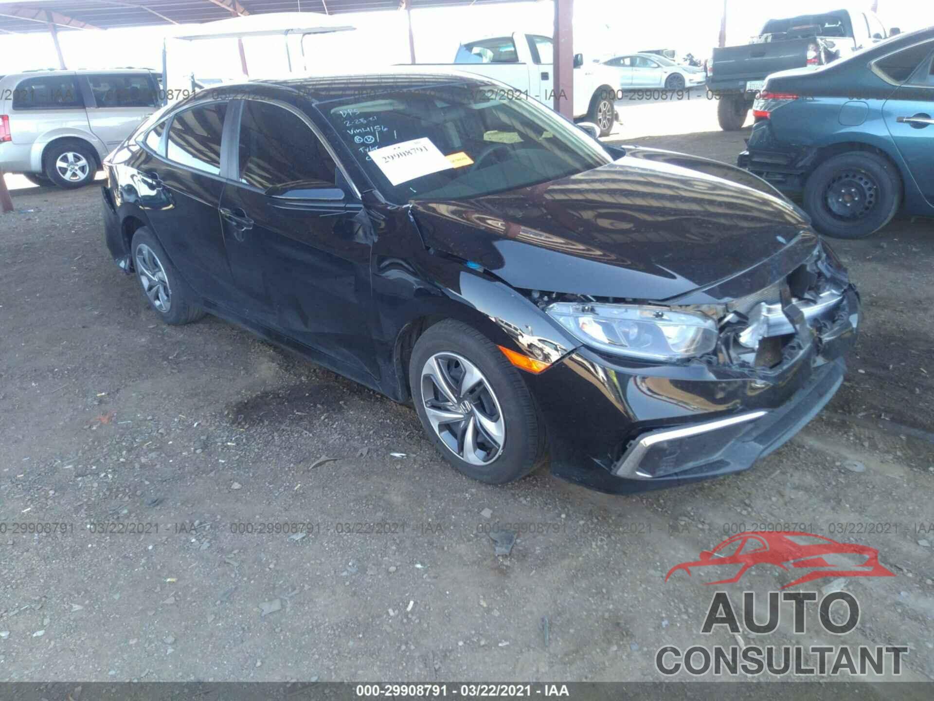 HONDA CIVIC SEDAN 2019 - 19XFC2F6XKE214156