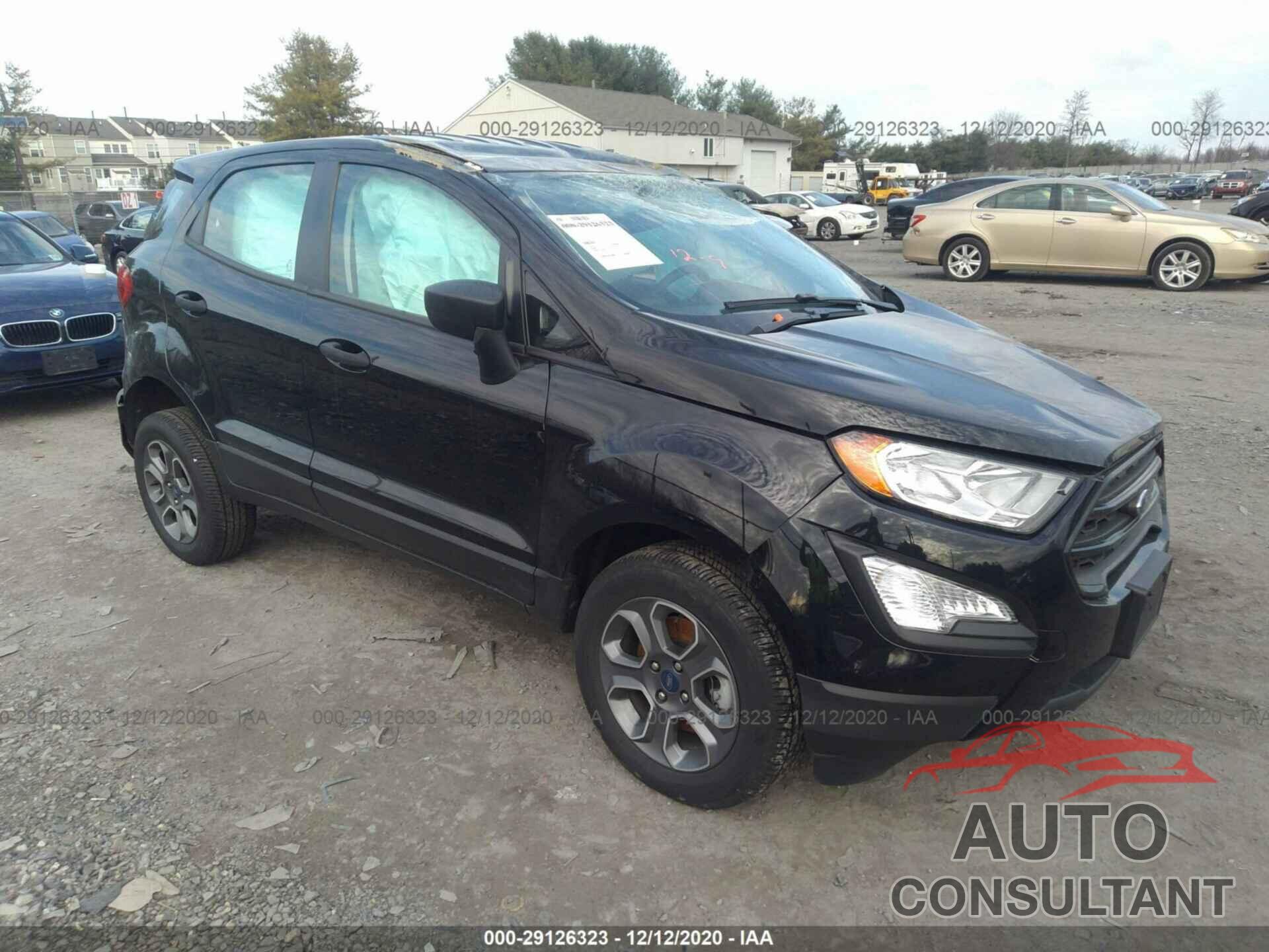 FORD ECOSPORT 2019 - MAJ6S3FL9KC296392