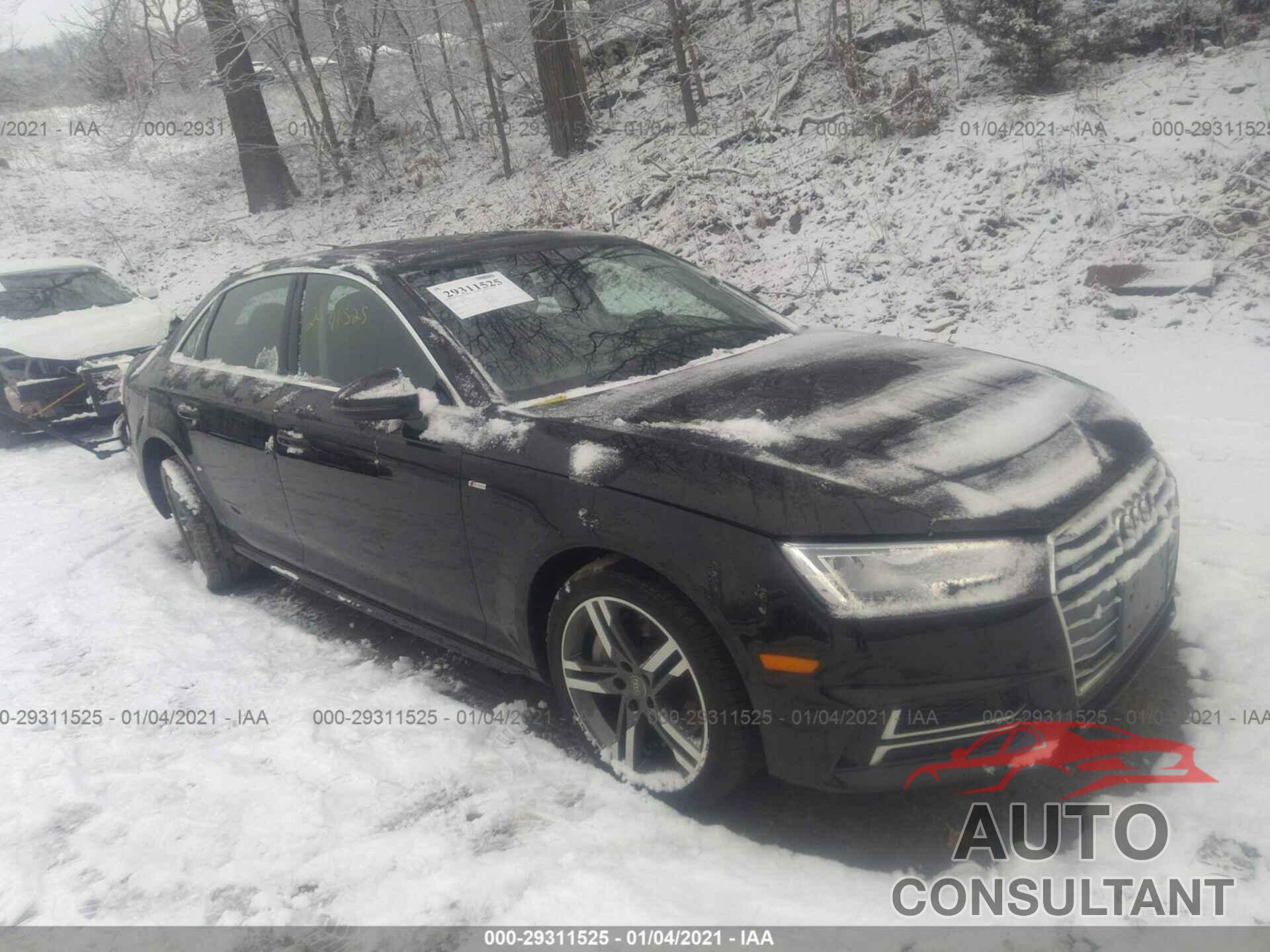 AUDI A4 2018 - WAUENAF47JN014390