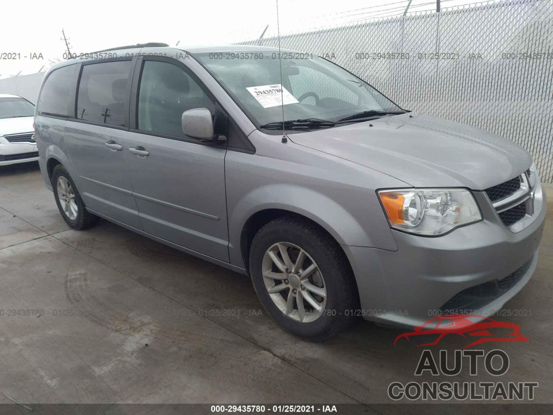 DODGE GRAND CARAVAN 2016 - 2C4RDGCG3GR312732