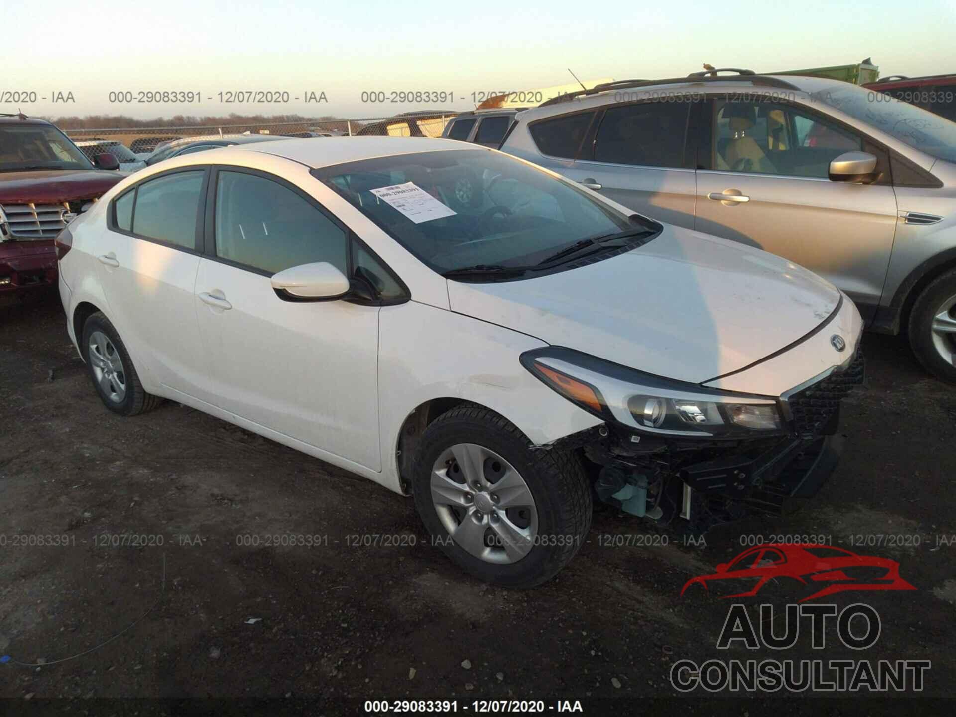 KIA FORTE 2017 - 3KPFK4A70HE054988