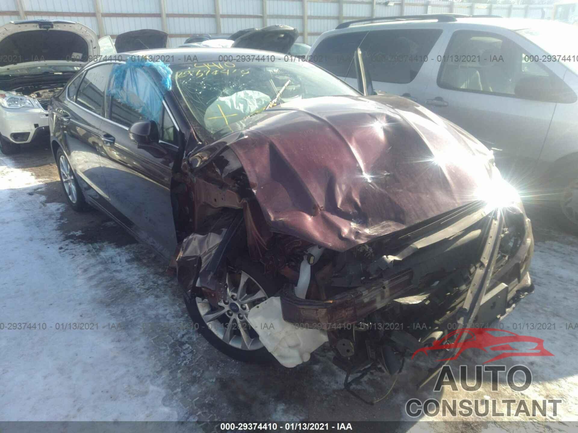 FORD FUSION 2017 - 3FA6P0HD4HR221552