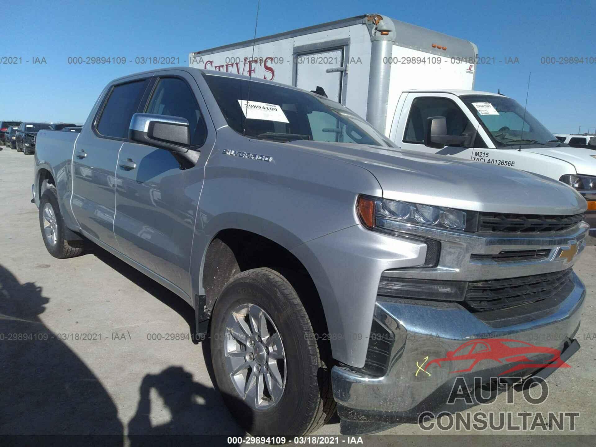 CHEVROLET SILVERADO 1500 2020 - 1GCUYDEDXLZ233011
