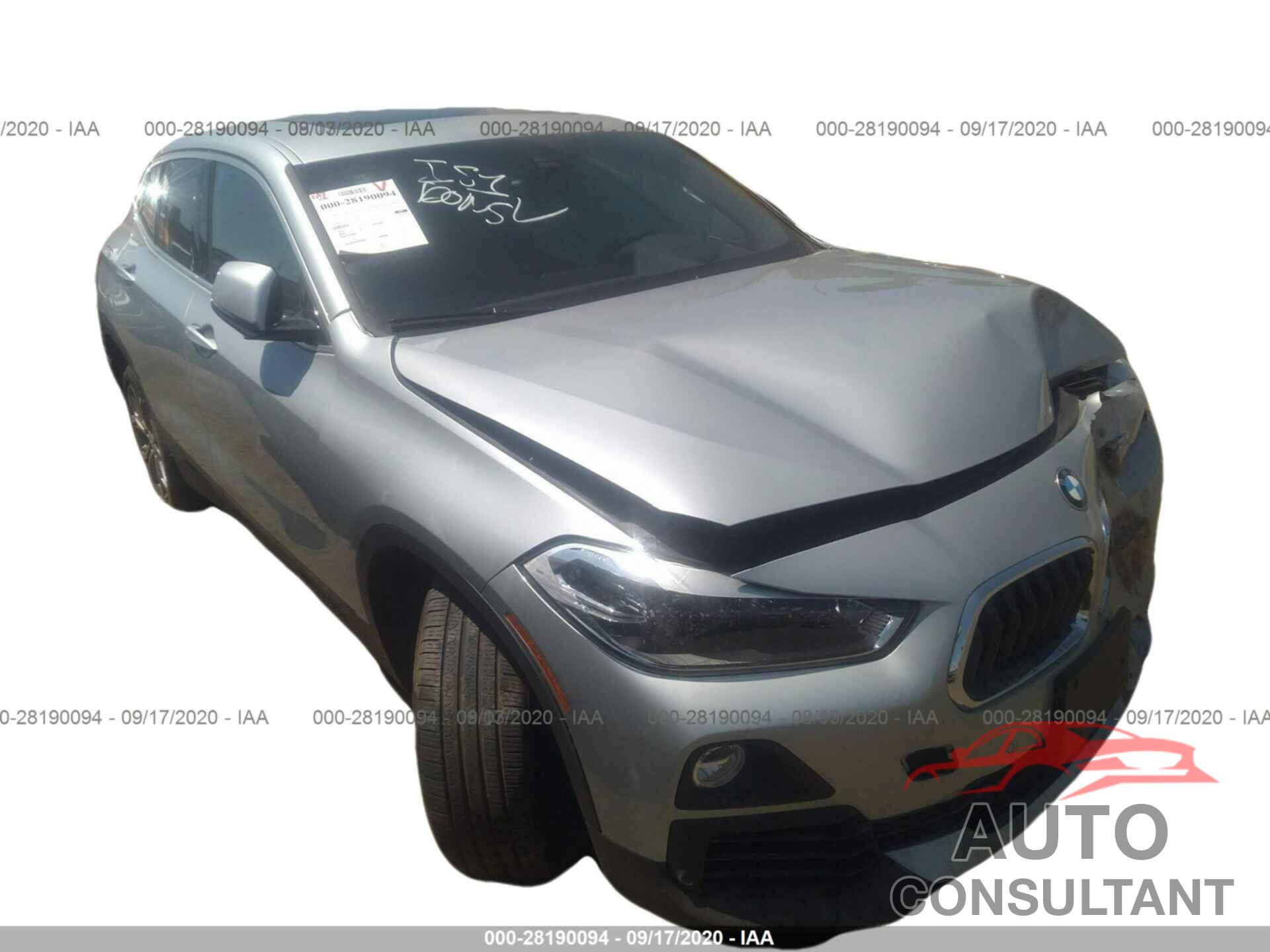 BMW X2 2019 - WBXYJ3C52KEP77197