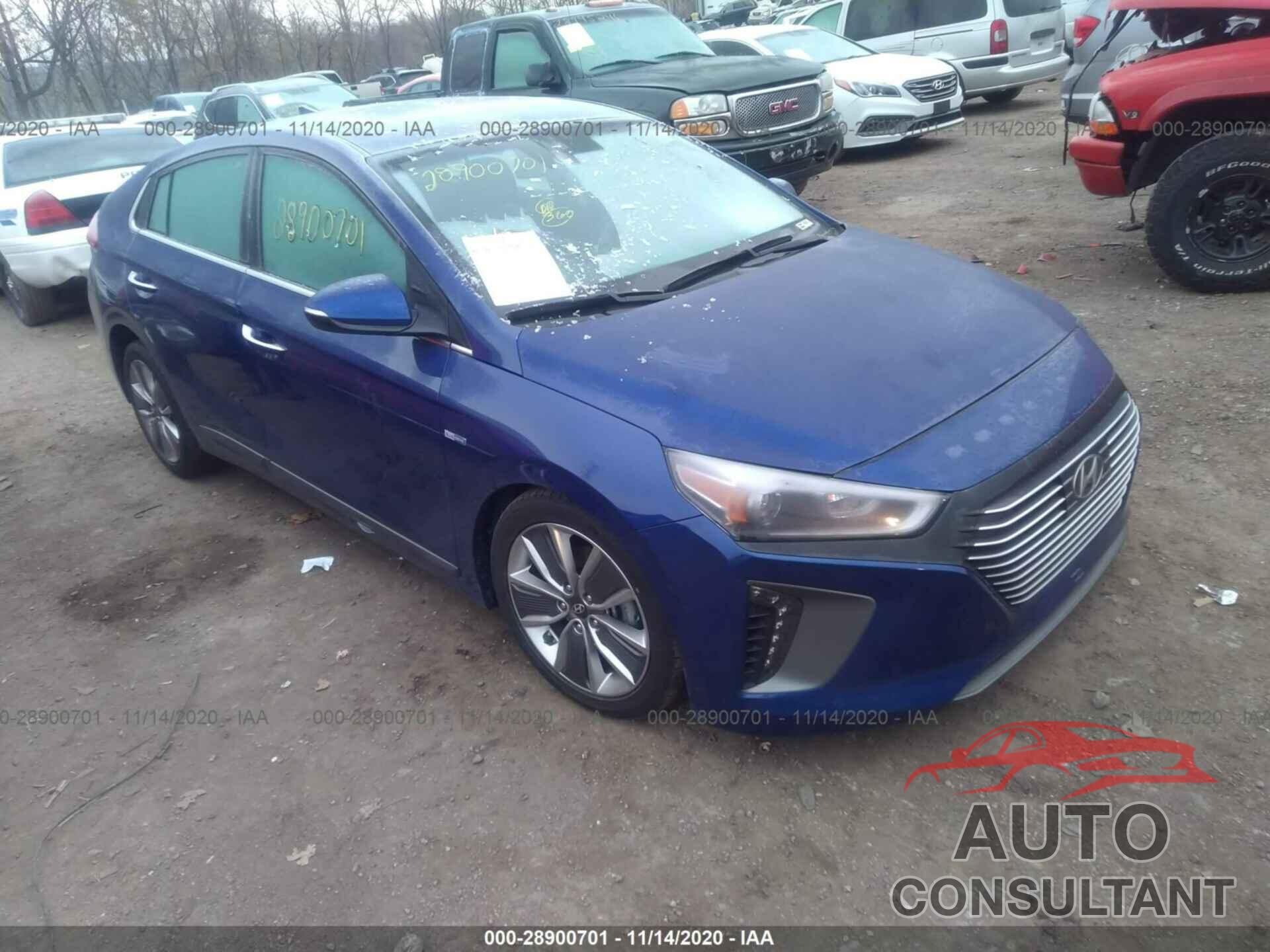 HYUNDAI IONIQ HYBRID 2019 - KMHC05LC4KU115160