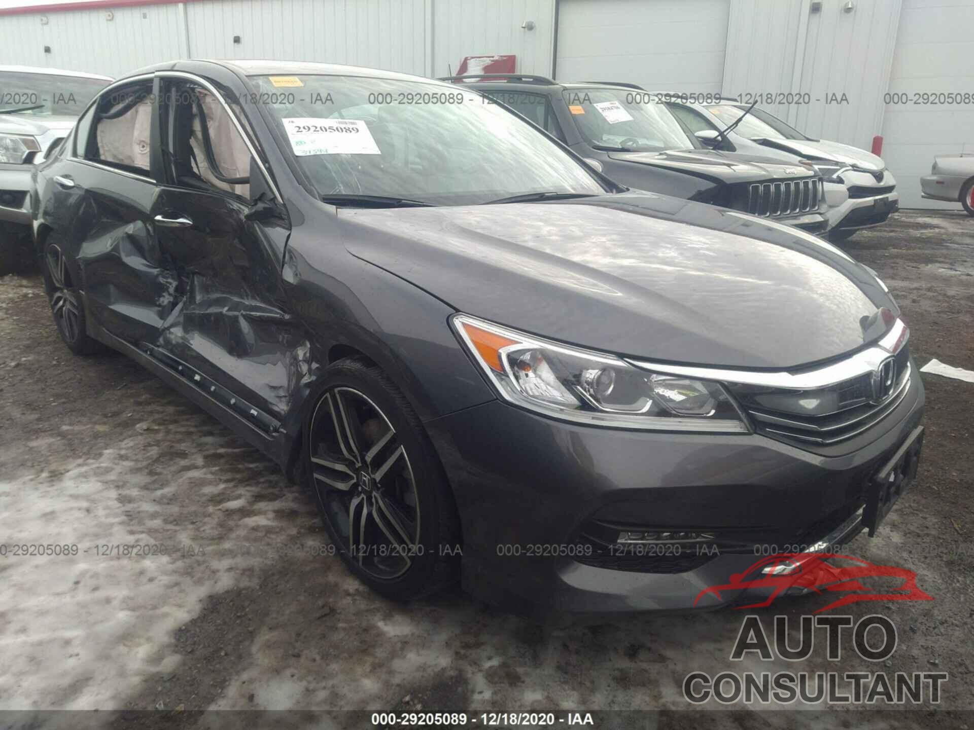 HONDA ACCORD SEDAN 2016 - 1HGCR2F51GA185005