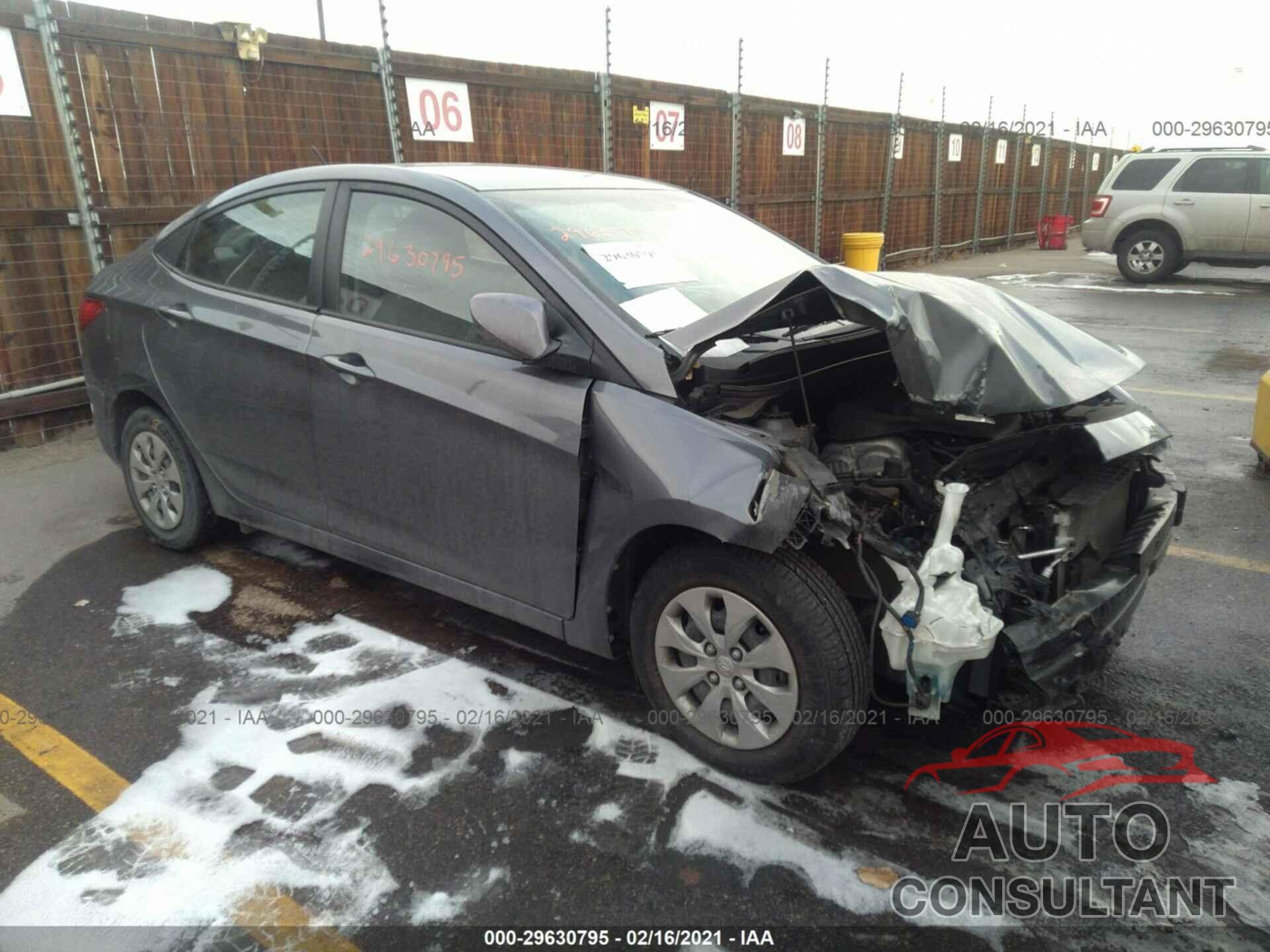 HYUNDAI ACCENT 2017 - KMHCT4AE5HU277488