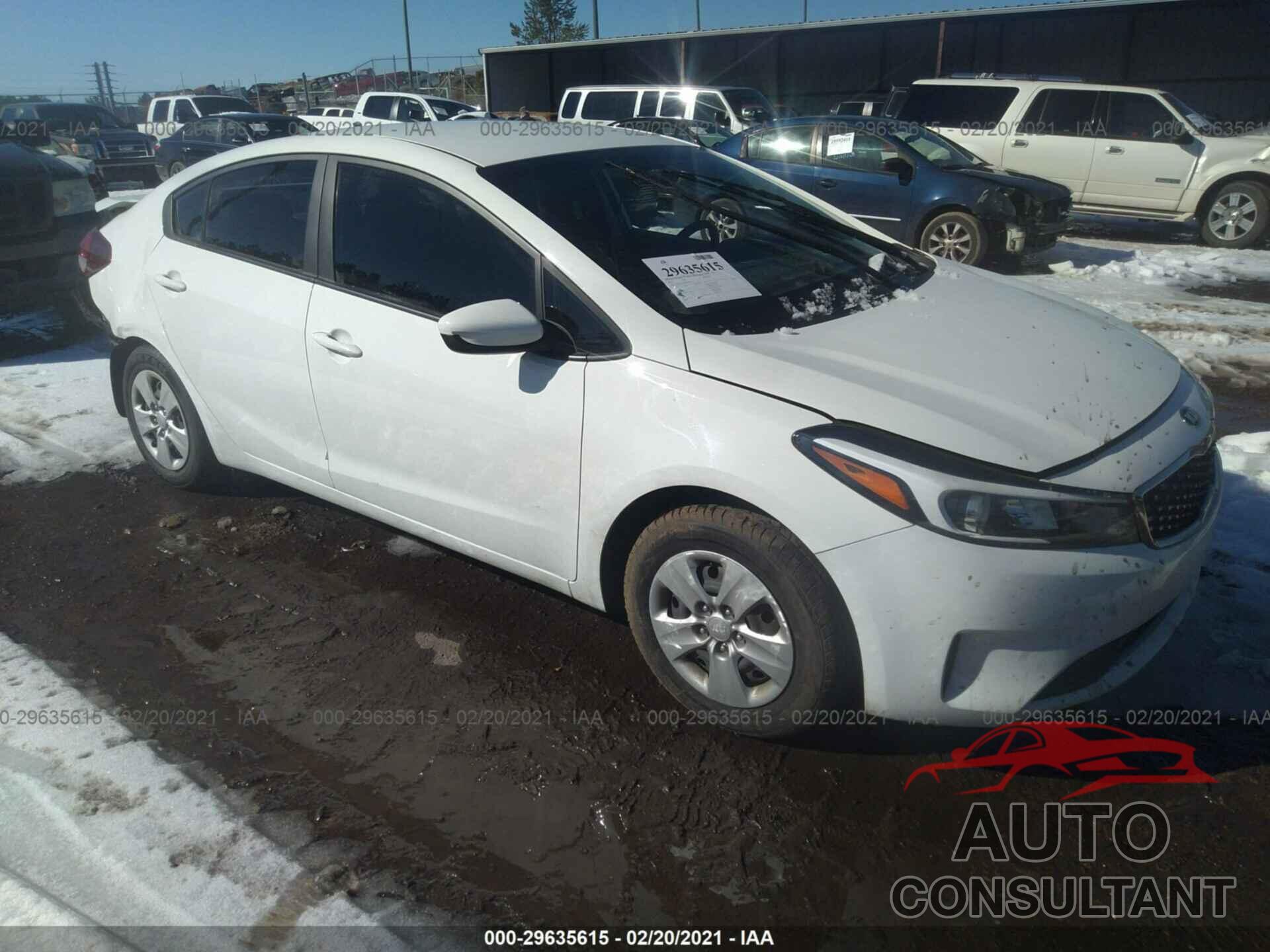 KIA FORTE 2017 - 3KPFK4A77HE040134
