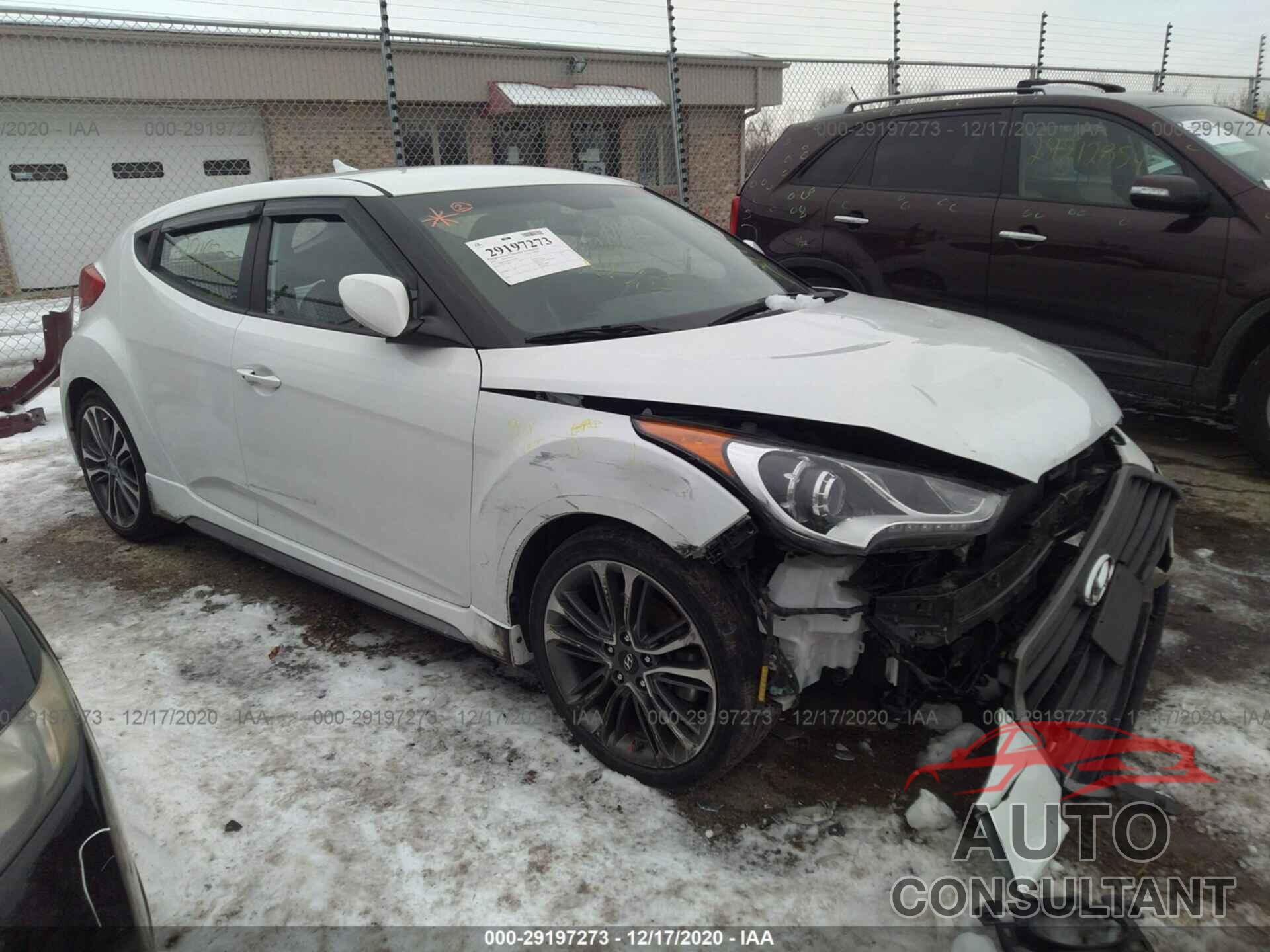 HYUNDAI VELOSTER 2017 - KMHTC6AE6HU309988