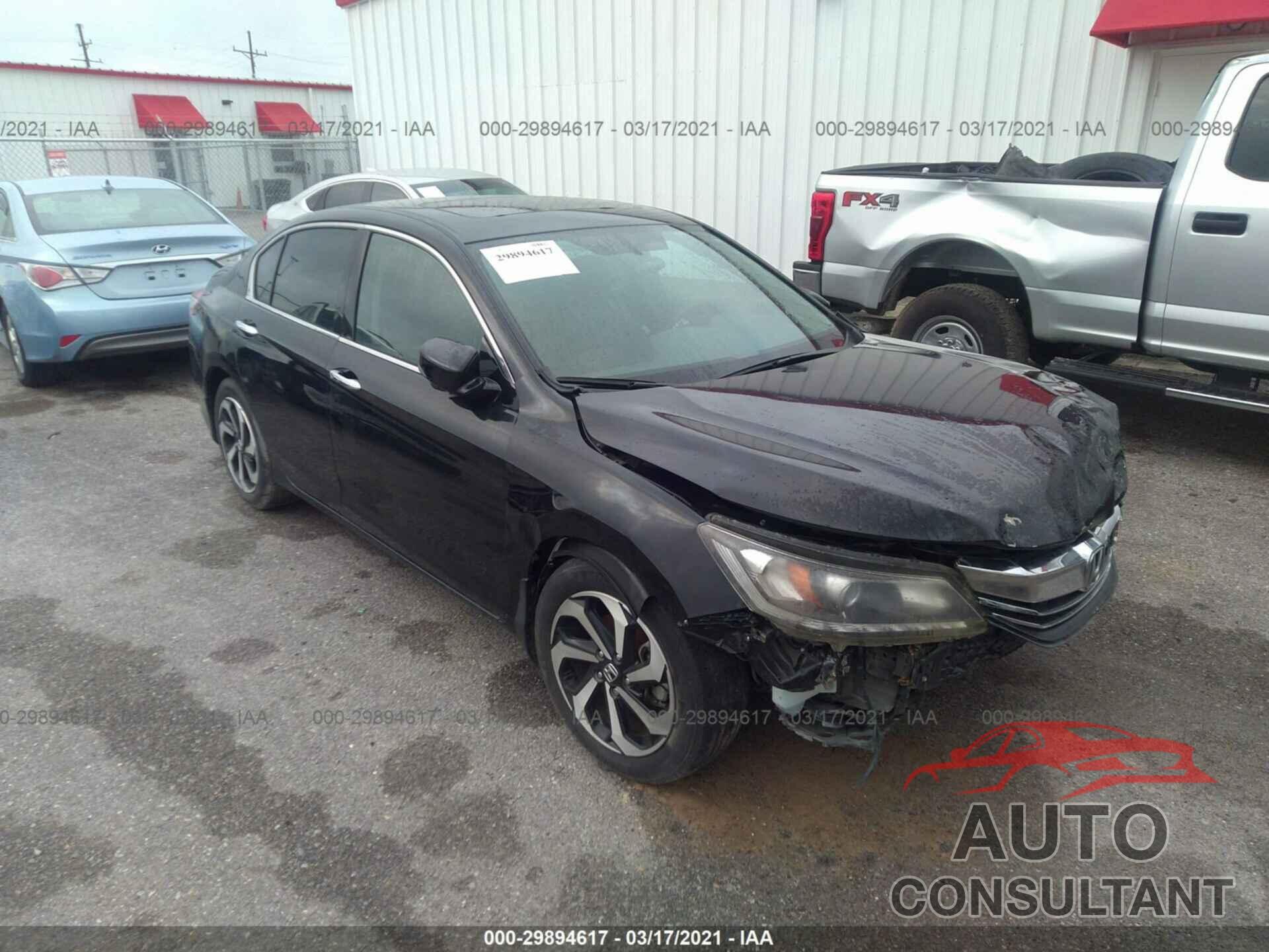HONDA ACCORD SEDAN 2016 - 1HGCR3F88GA006796