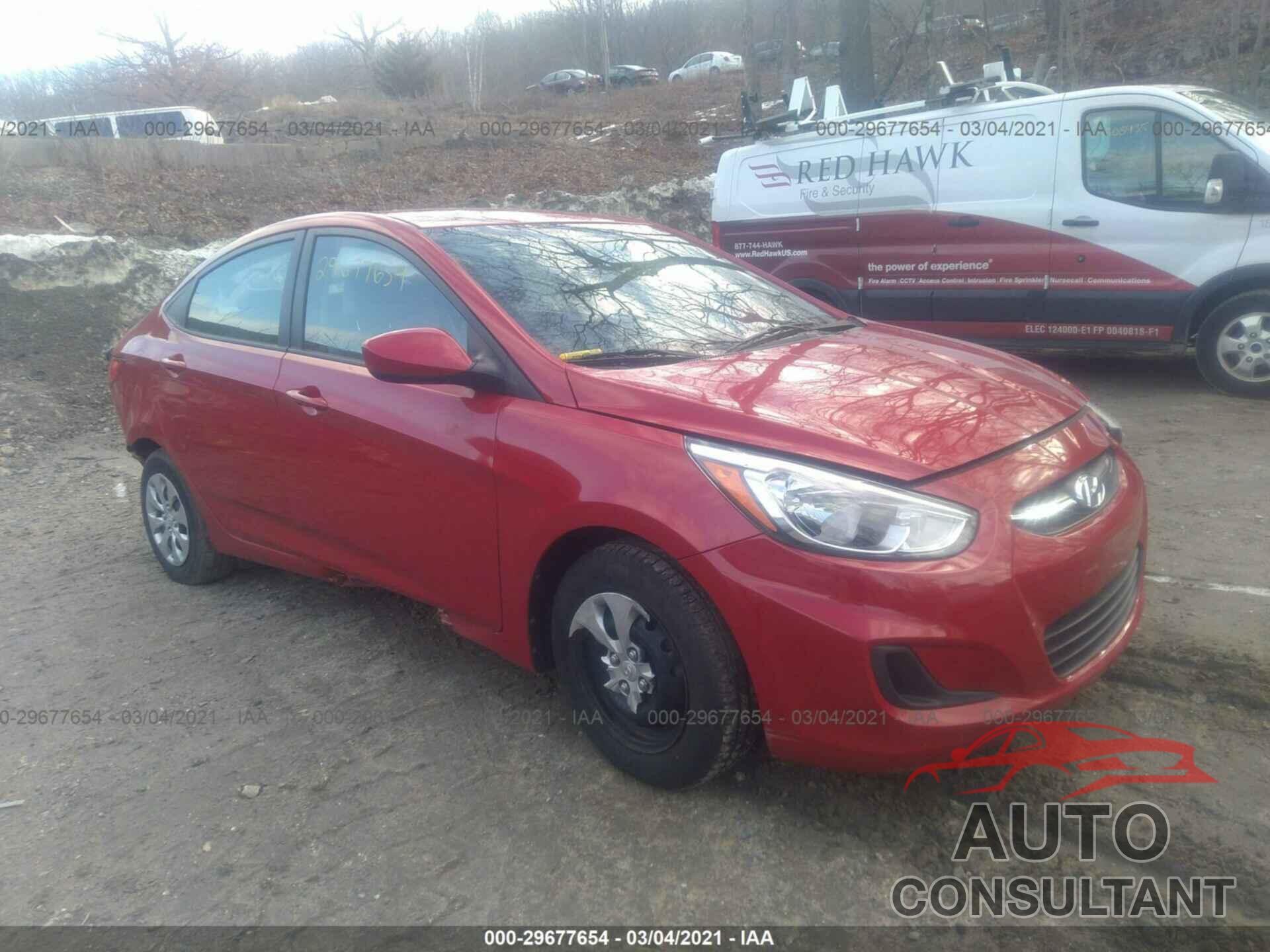 HYUNDAI ACCENT 2016 - KMHCT4AE0GU995156