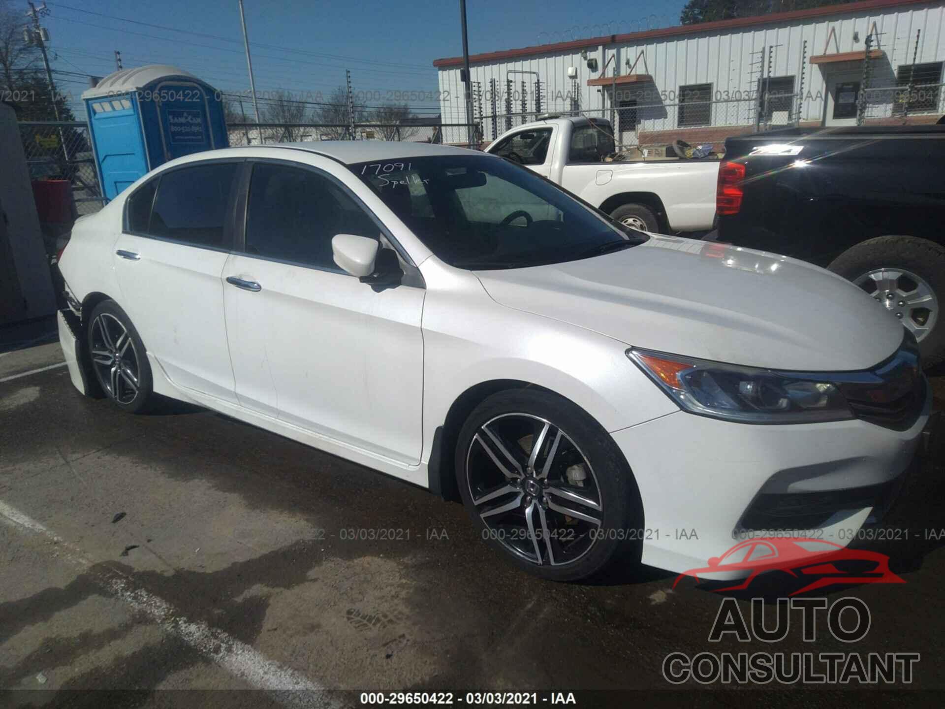 HONDA ACCORD SEDAN 2017 - 1HGCR2F11HA035538
