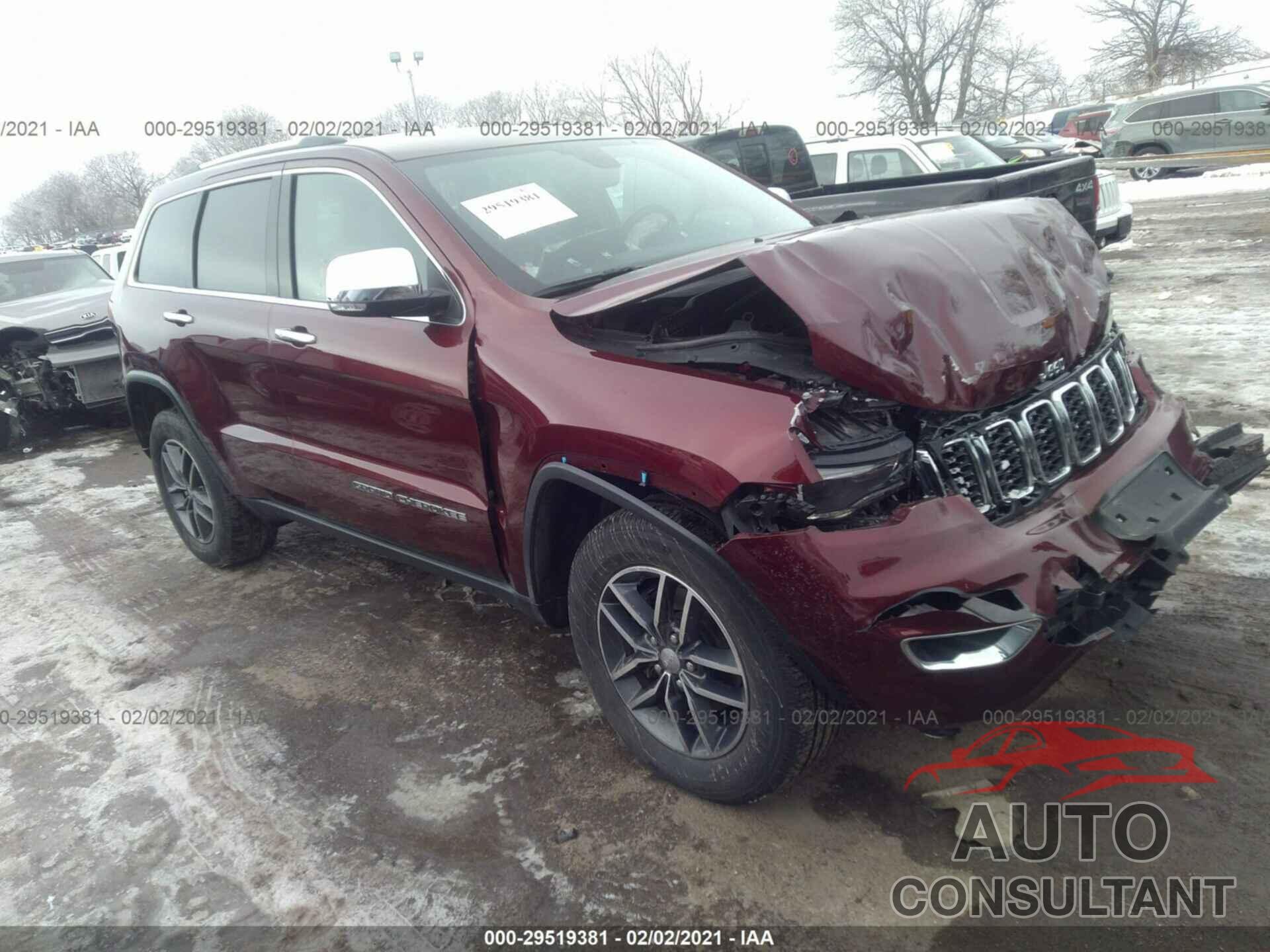 JEEP GRAND CHEROKEE 2017 - 1C4RJFBG9HC816135
