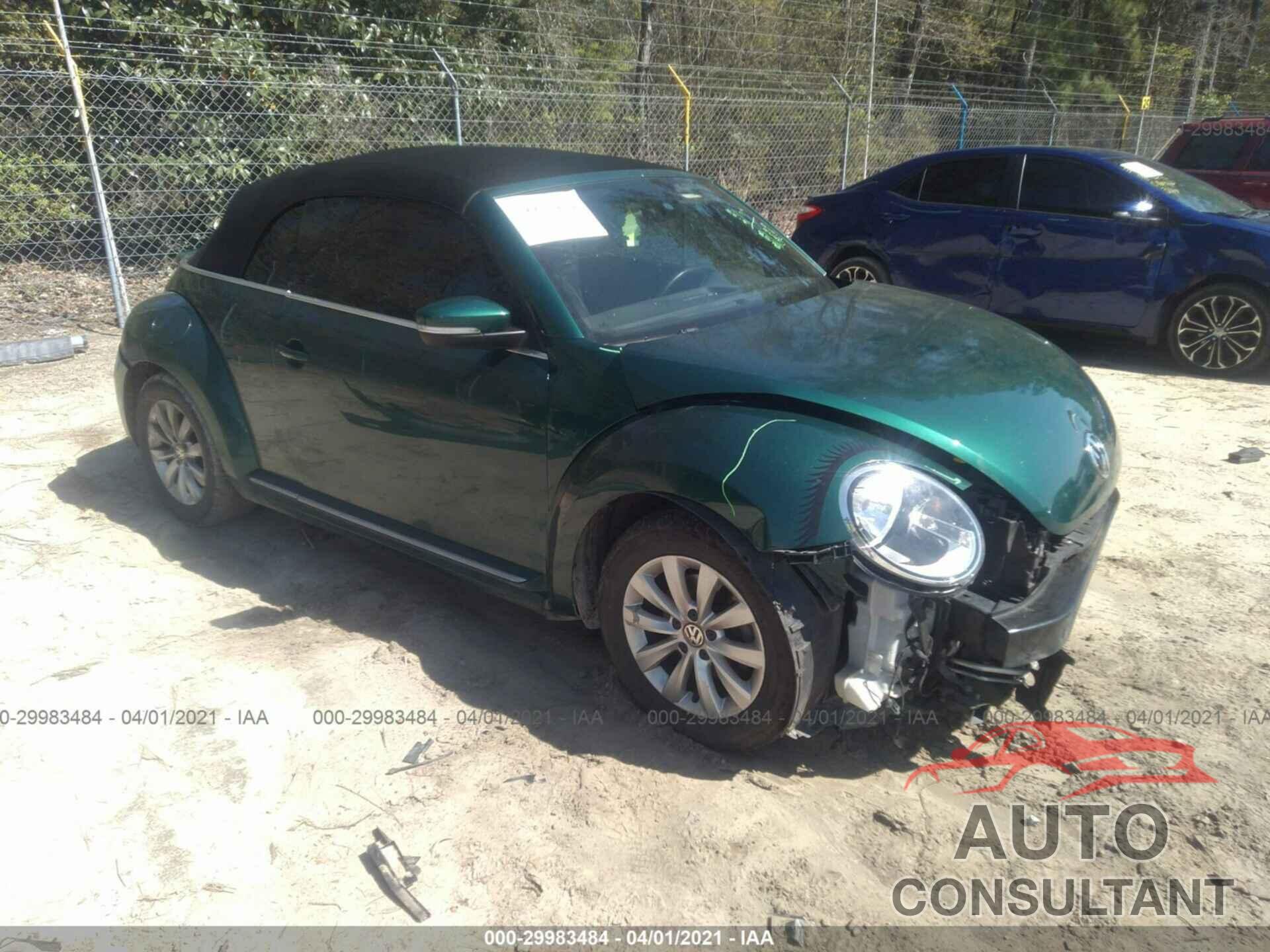 VOLKSWAGEN BEETLE CONVERTIBLE 2017 - 3VW517AT4HM803517