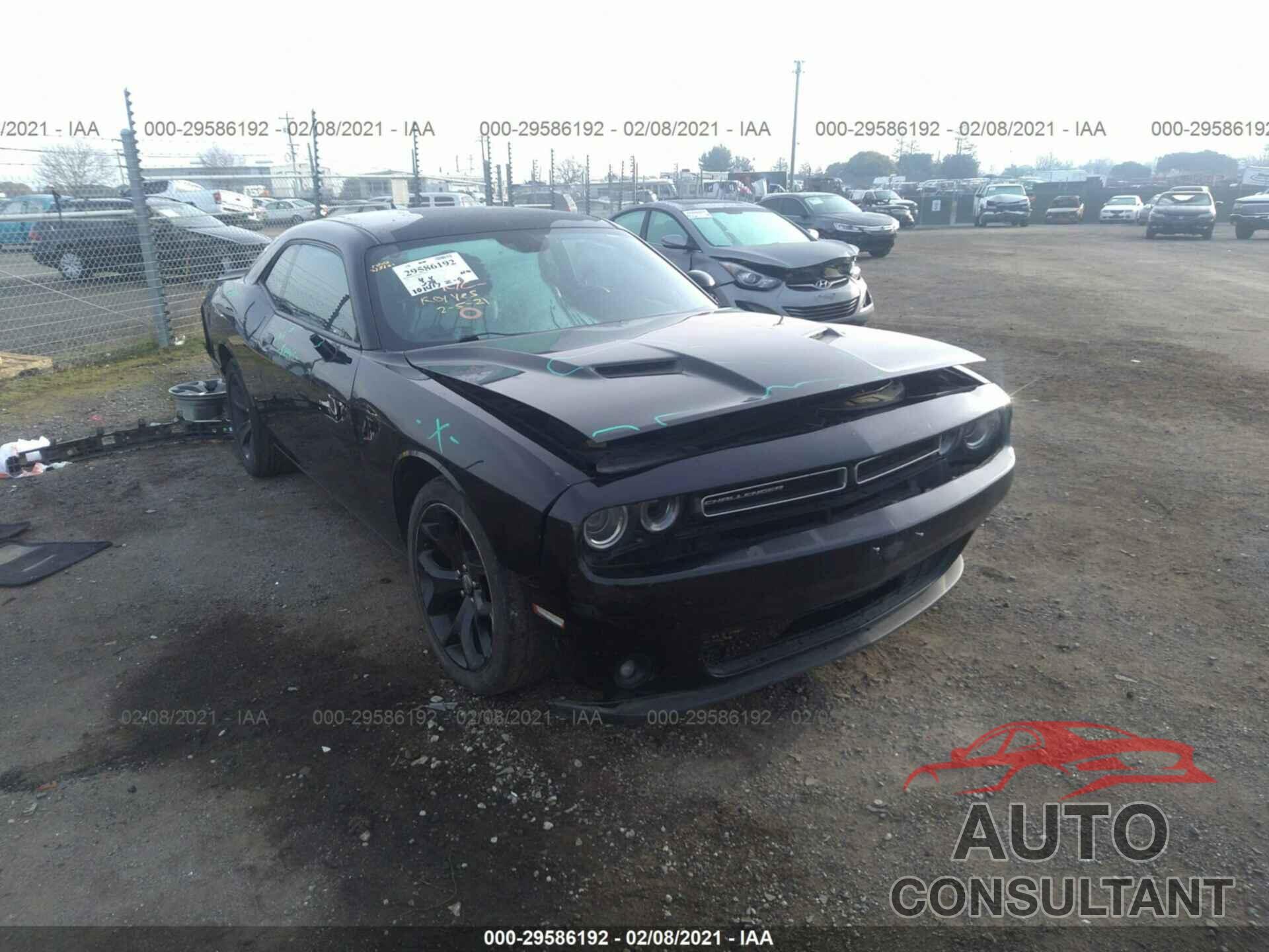 DODGE CHALLENGER 2016 - 2C3CDZAGXGH108038