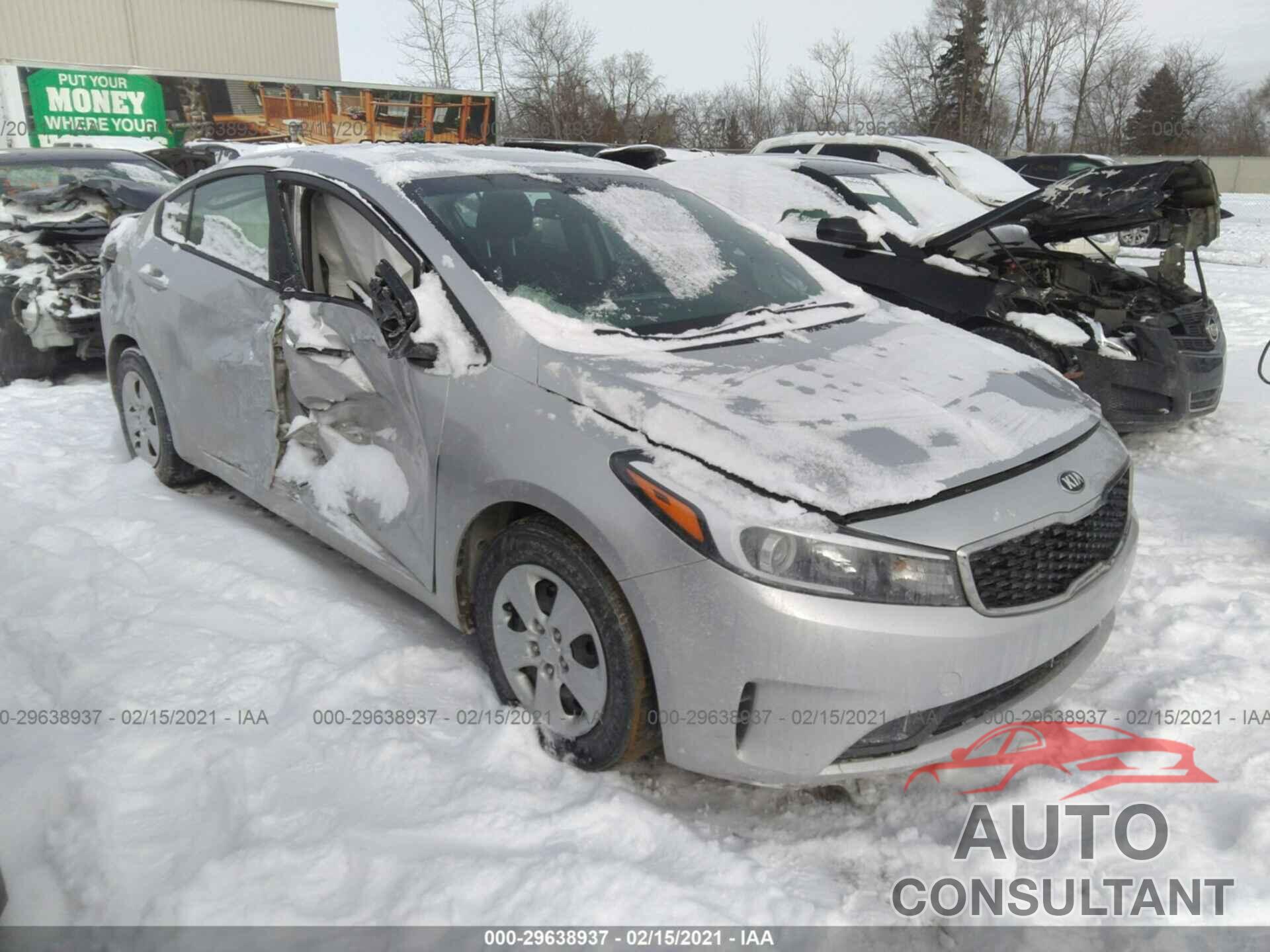 KIA FORTE 2017 - 3KPFK4A74HE160604