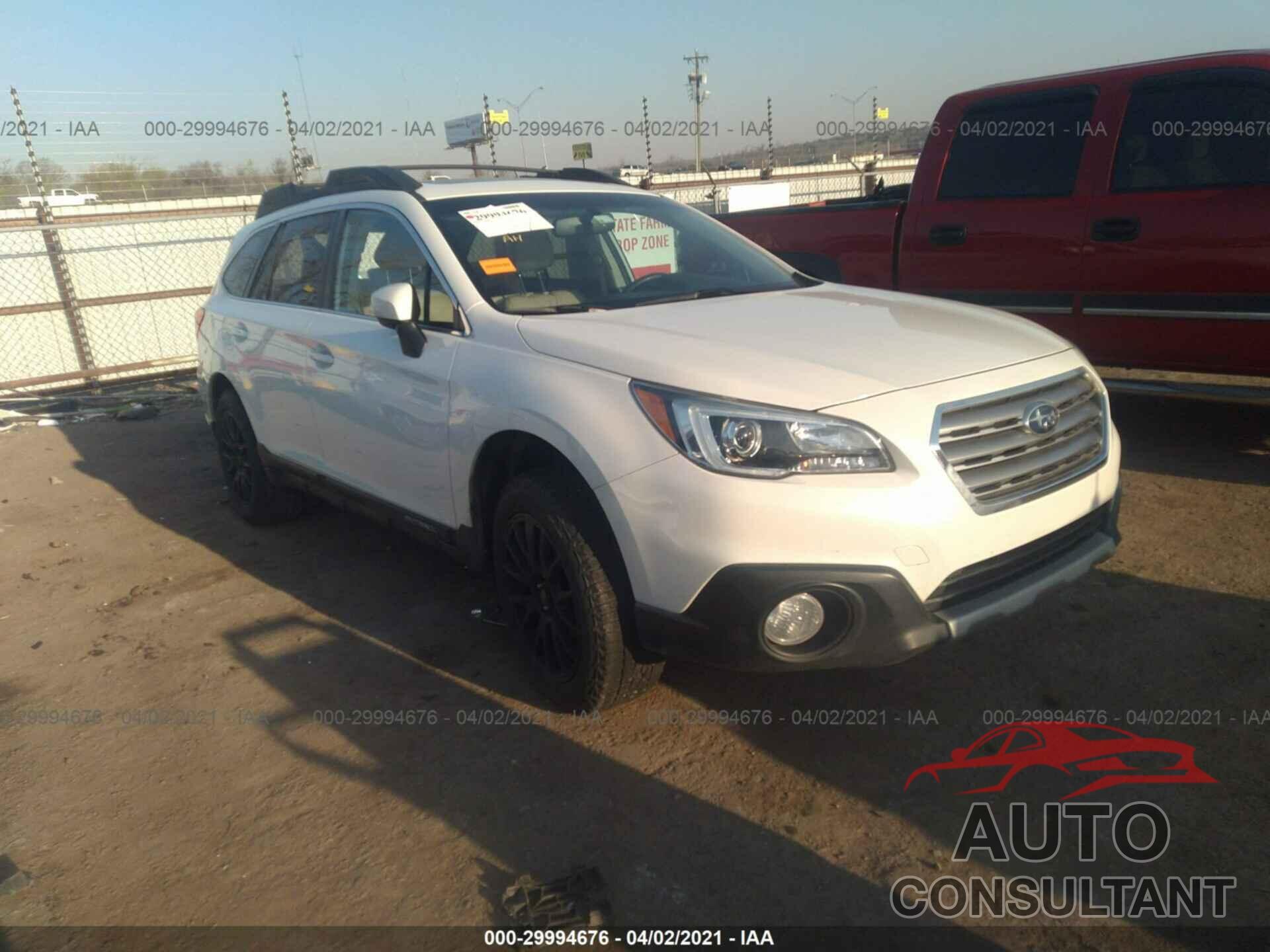 SUBARU OUTBACK 2017 - 4S4BSEKC9H3360641