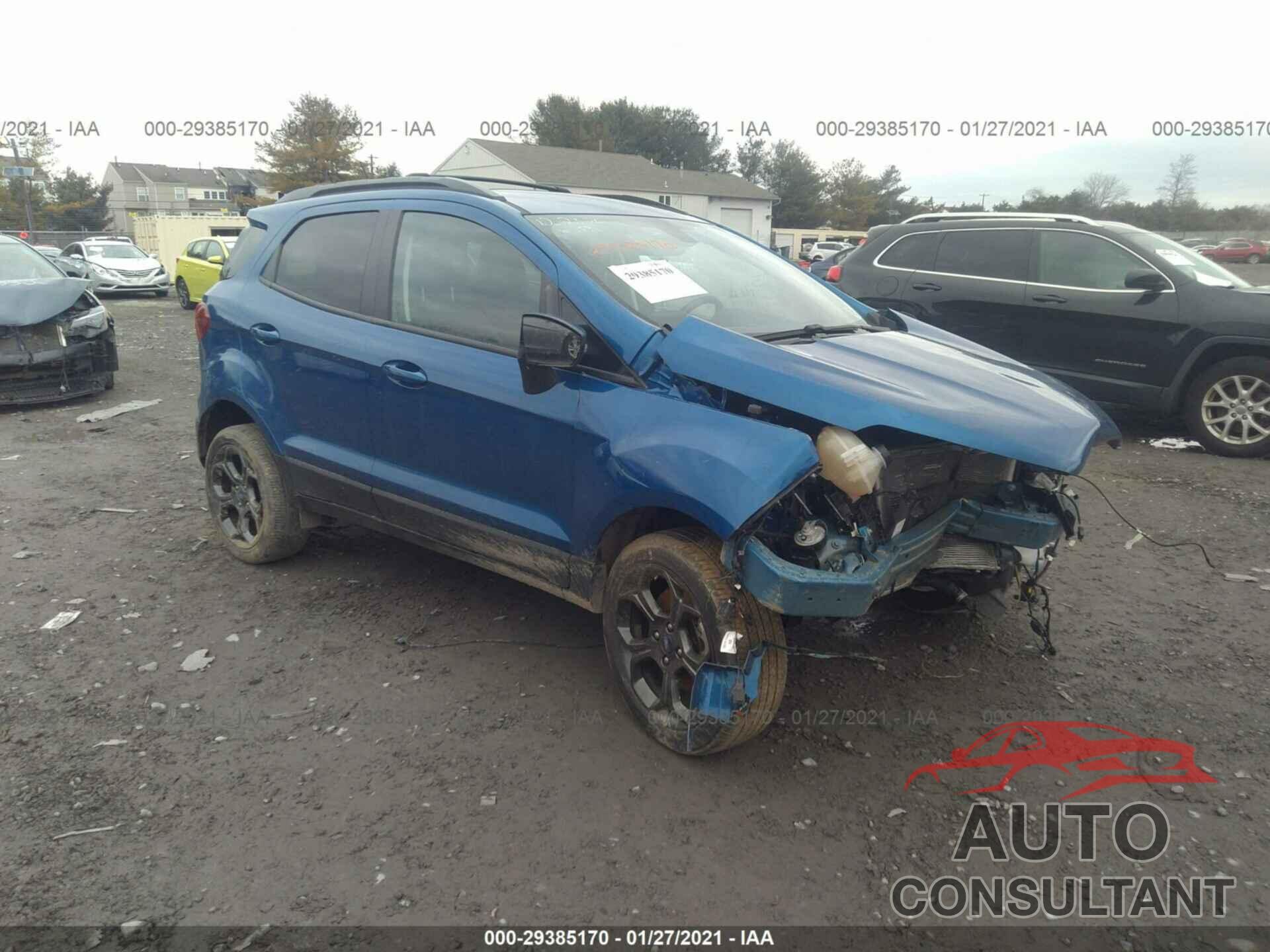 FORD ECOSPORT 2018 - MAJ6P1CL6JC199515