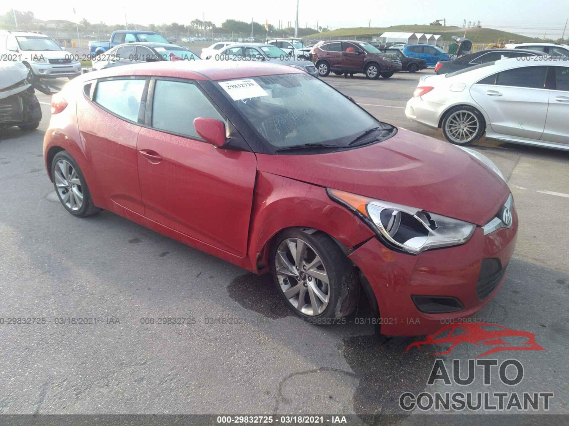 HYUNDAI VELOSTER 2016 - KMHTC6AD0GU275746