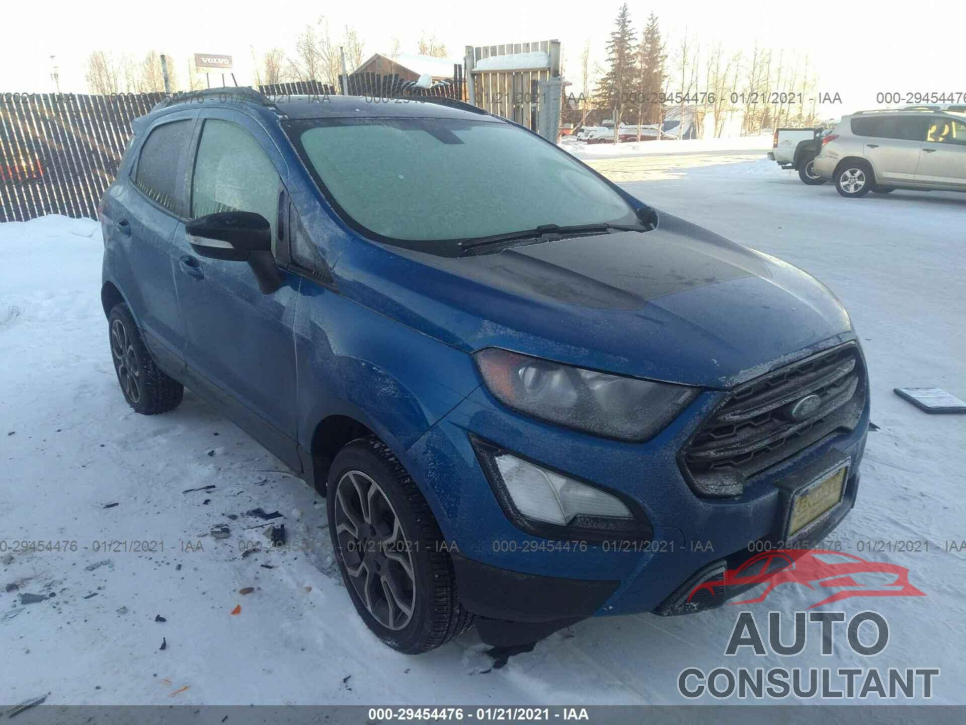 FORD ECOSPORT 2019 - MAJ6S3JL5KC302261