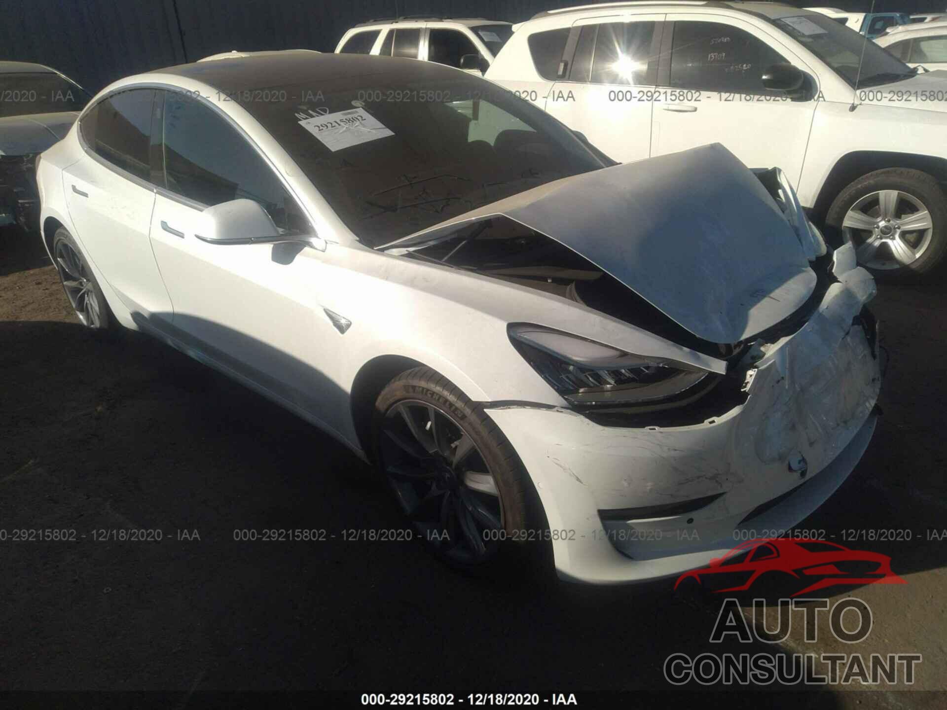 TESLA MODEL 3 2018 - 5YJ3E1EB1JF146828