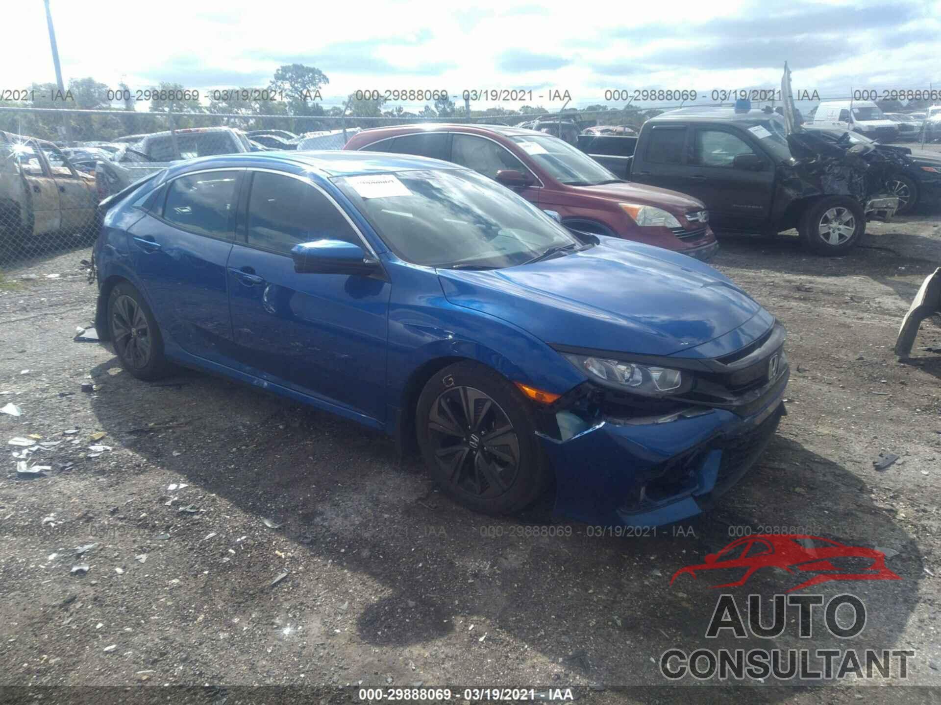 HONDA CIVIC HATCHBACK 2017 - SHHFK7H89HU232213