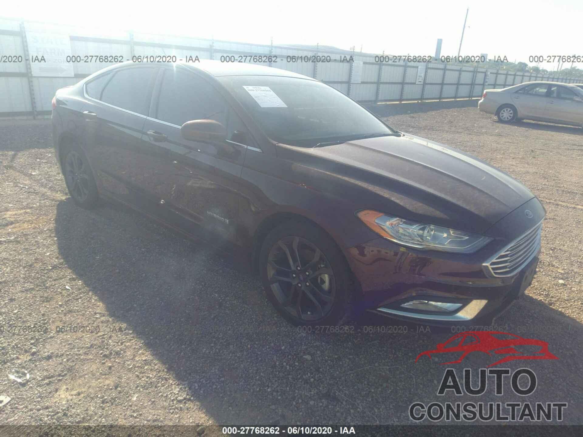 FORD FUSION HYBRID 2018 - 3FA6P0LU3JR119687