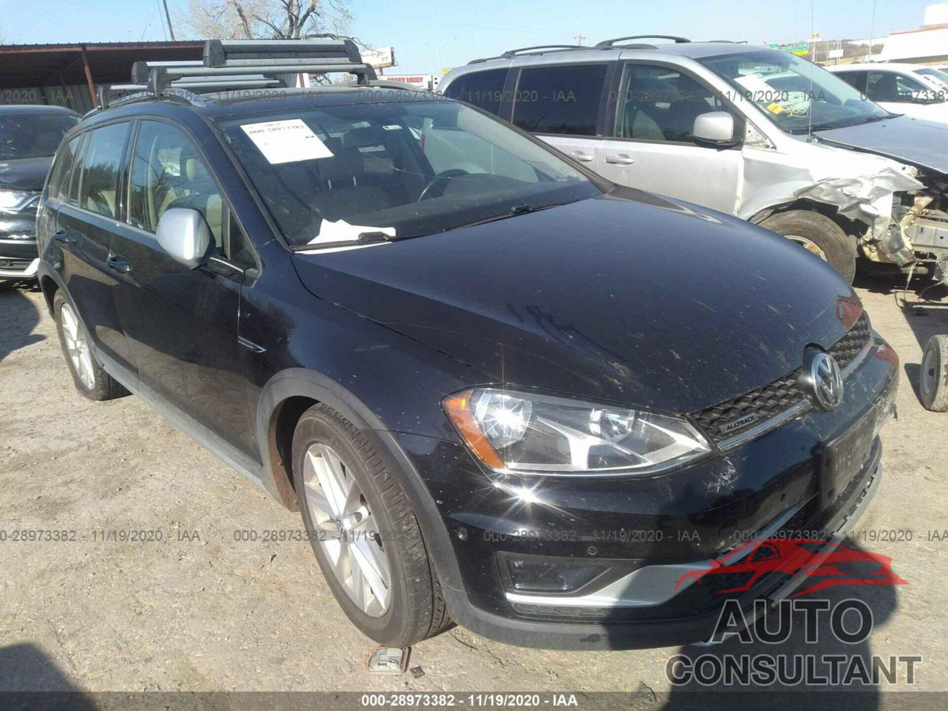 VOLKSWAGEN GOLF ALLTRACK 2017 - 3VWH17AU3HM513694