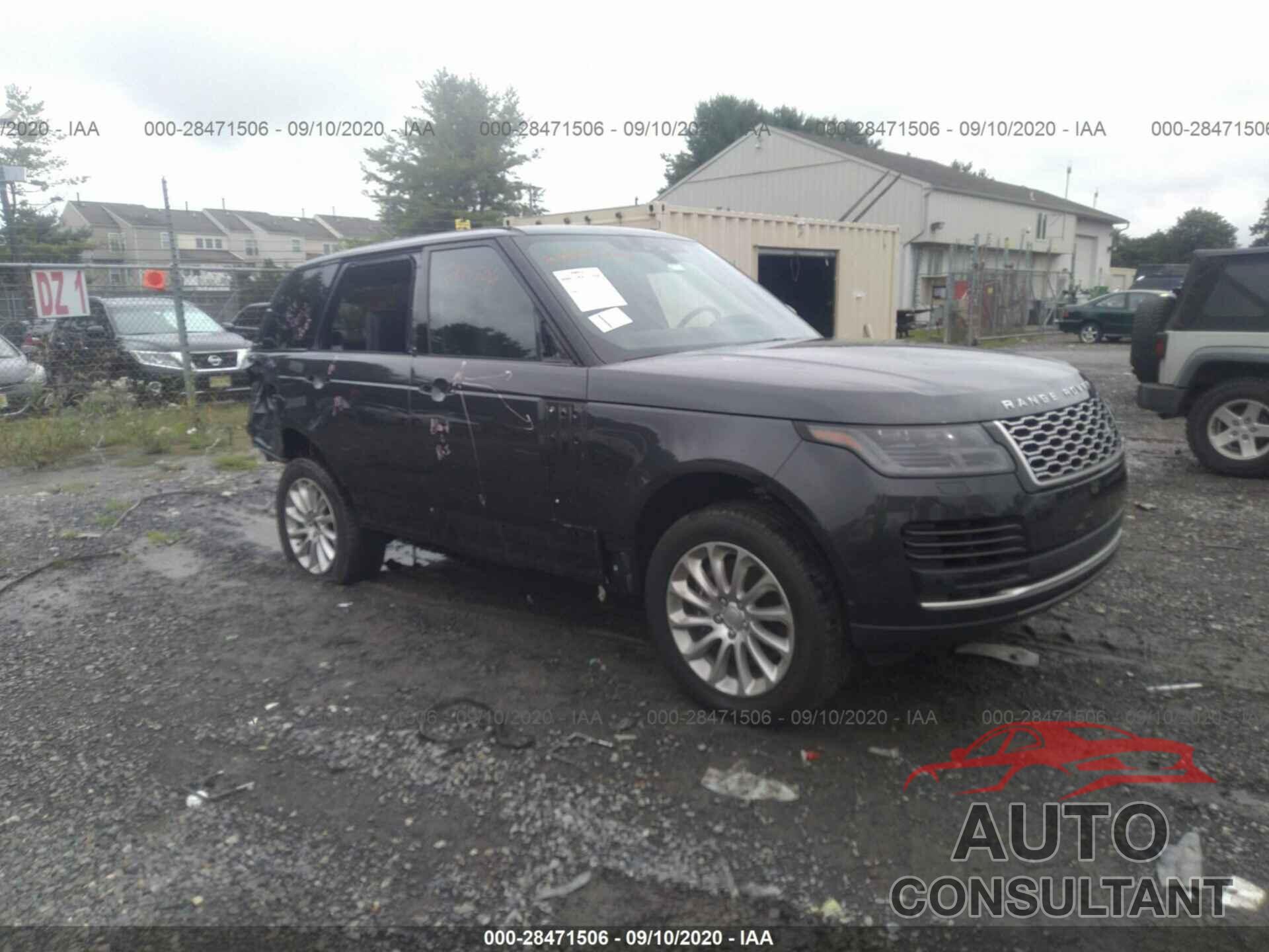 LAND ROVER RANGE ROVER 2019 - SALGS2SV0KA533341