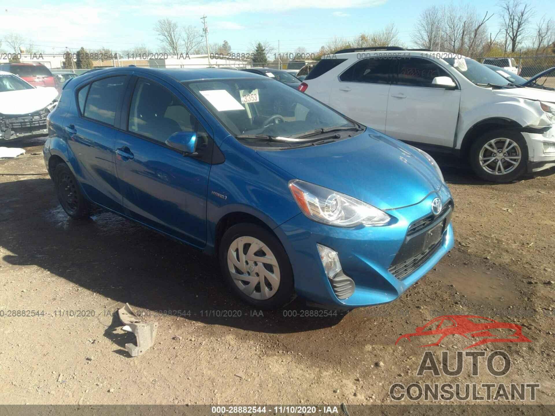 TOYOTA PRIUS C 2016 - JTDKDTB30G1590808