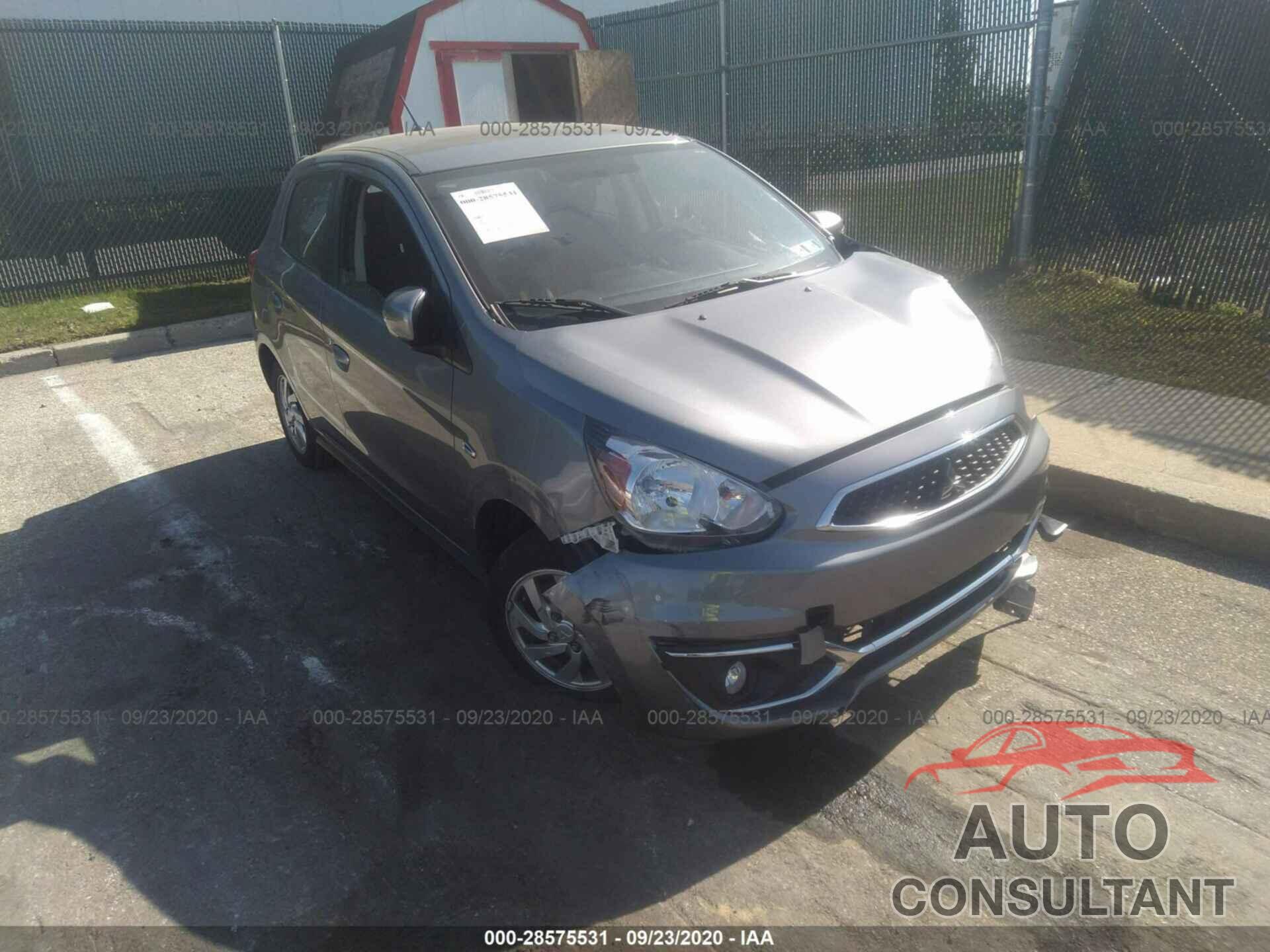 MITSUBISHI MIRAGE 2018 - ML32A4HJ9JH004306