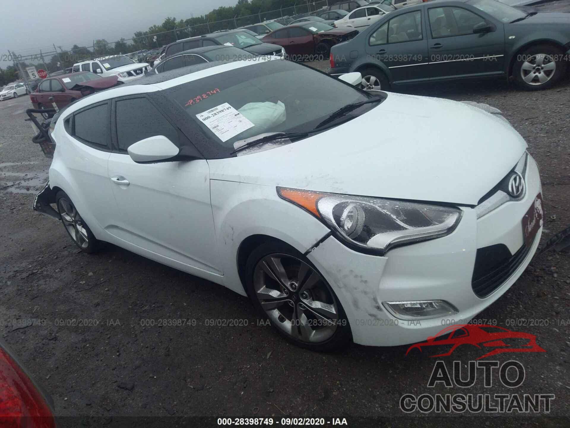 HYUNDAI VELOSTER 2016 - KMHTC6AD5GU267531