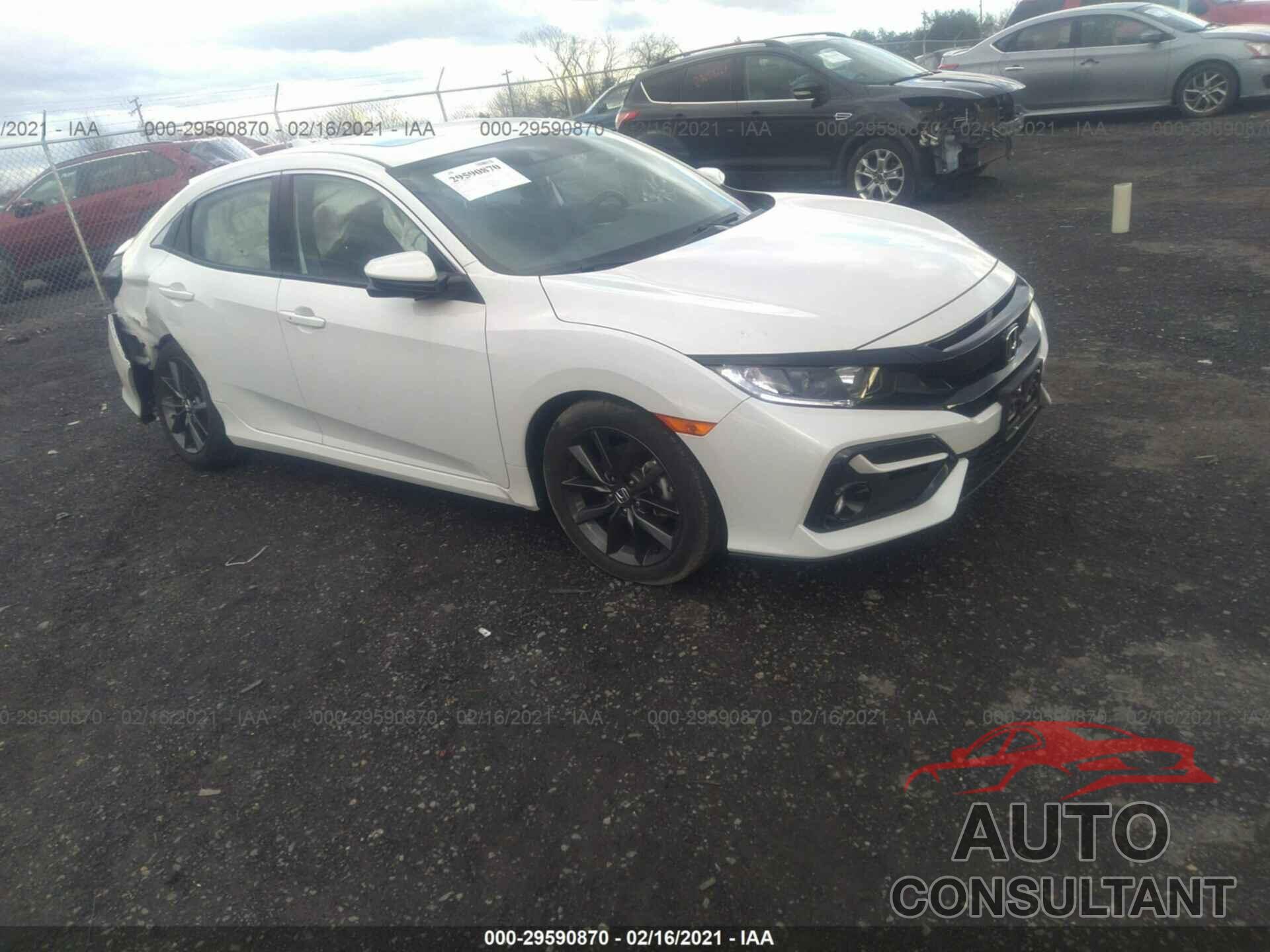 HONDA CIVIC HATCHBACK 2020 - SHHFK7H85LU213215