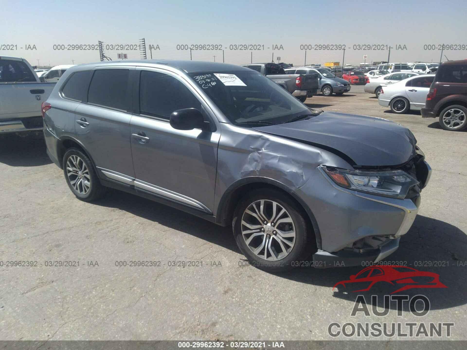 MITSUBISHI OUTLANDER 2016 - JA4AD2A36GZ046705