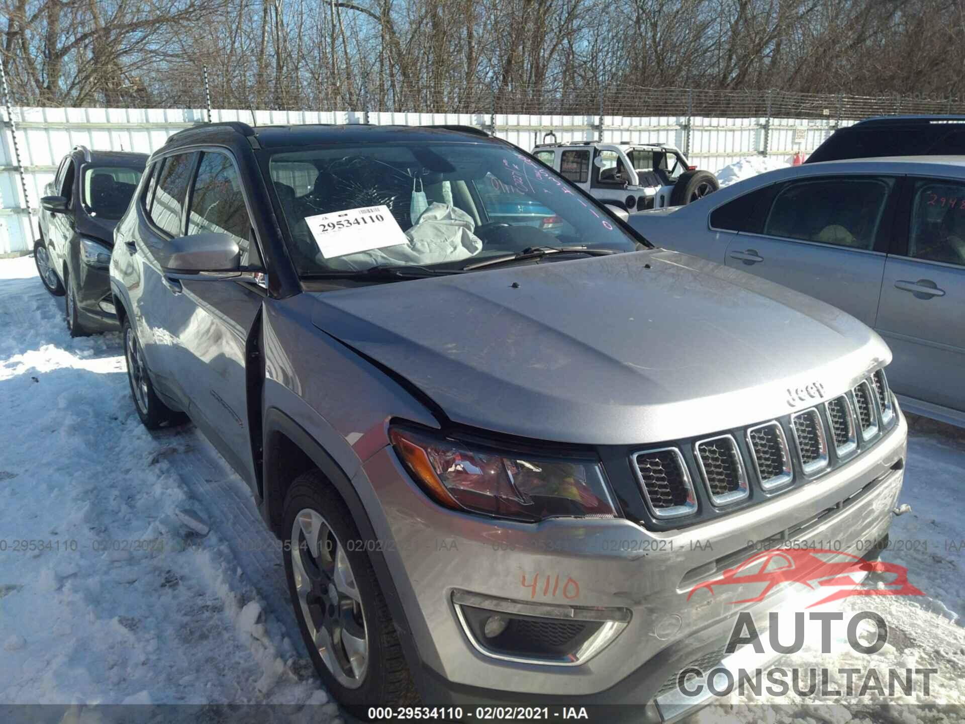 JEEP COMPASS 2017 - 3C4NJDCB9HT680227