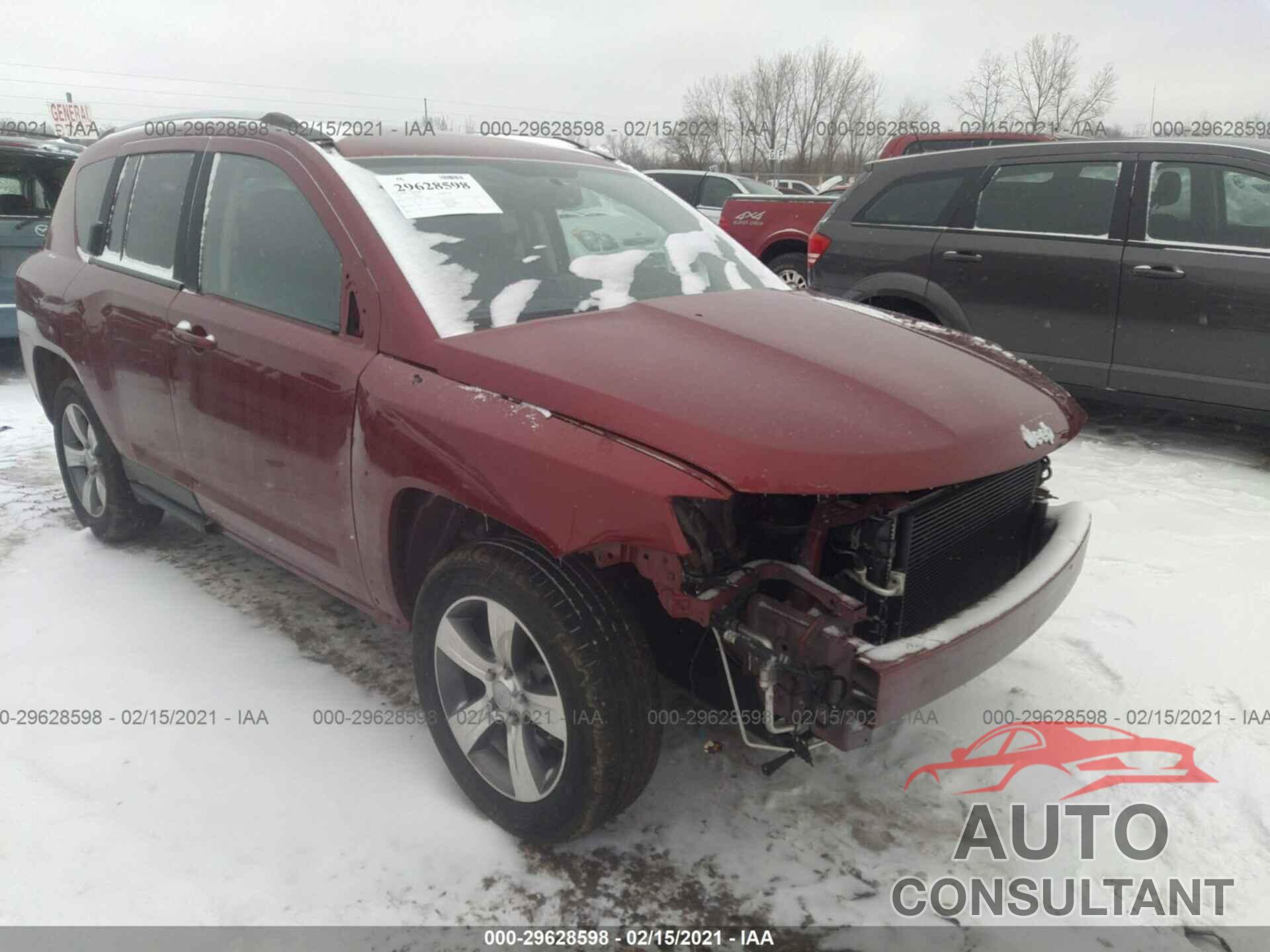 JEEP COMPASS 2016 - 1C4NJCEA4GD789911