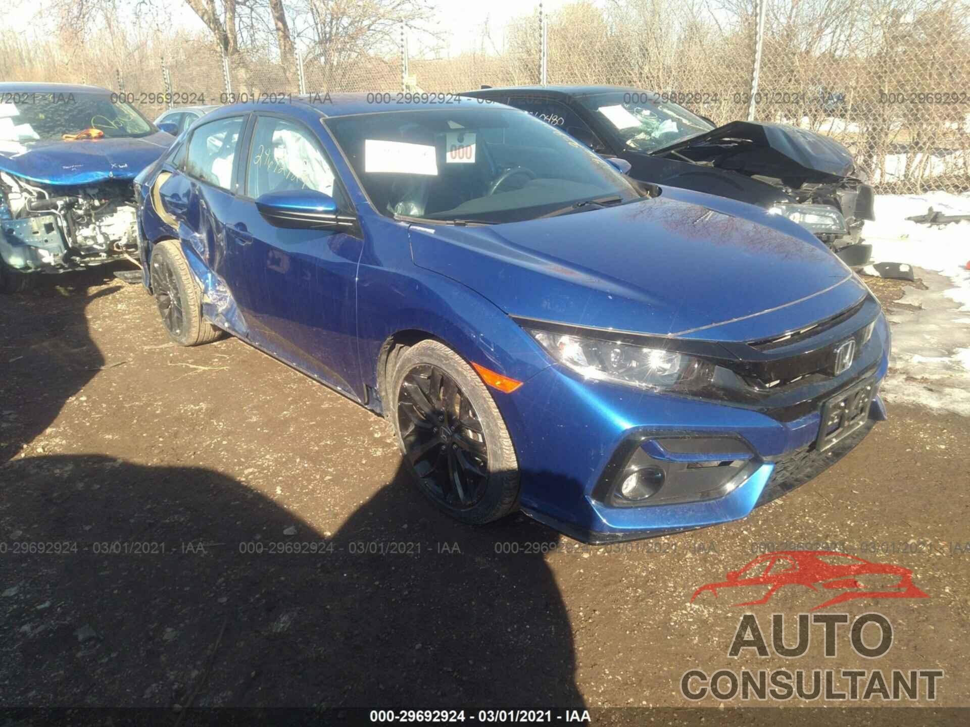 HONDA CIVIC HATCHBACK 2020 - SHHFK7H41LU208915