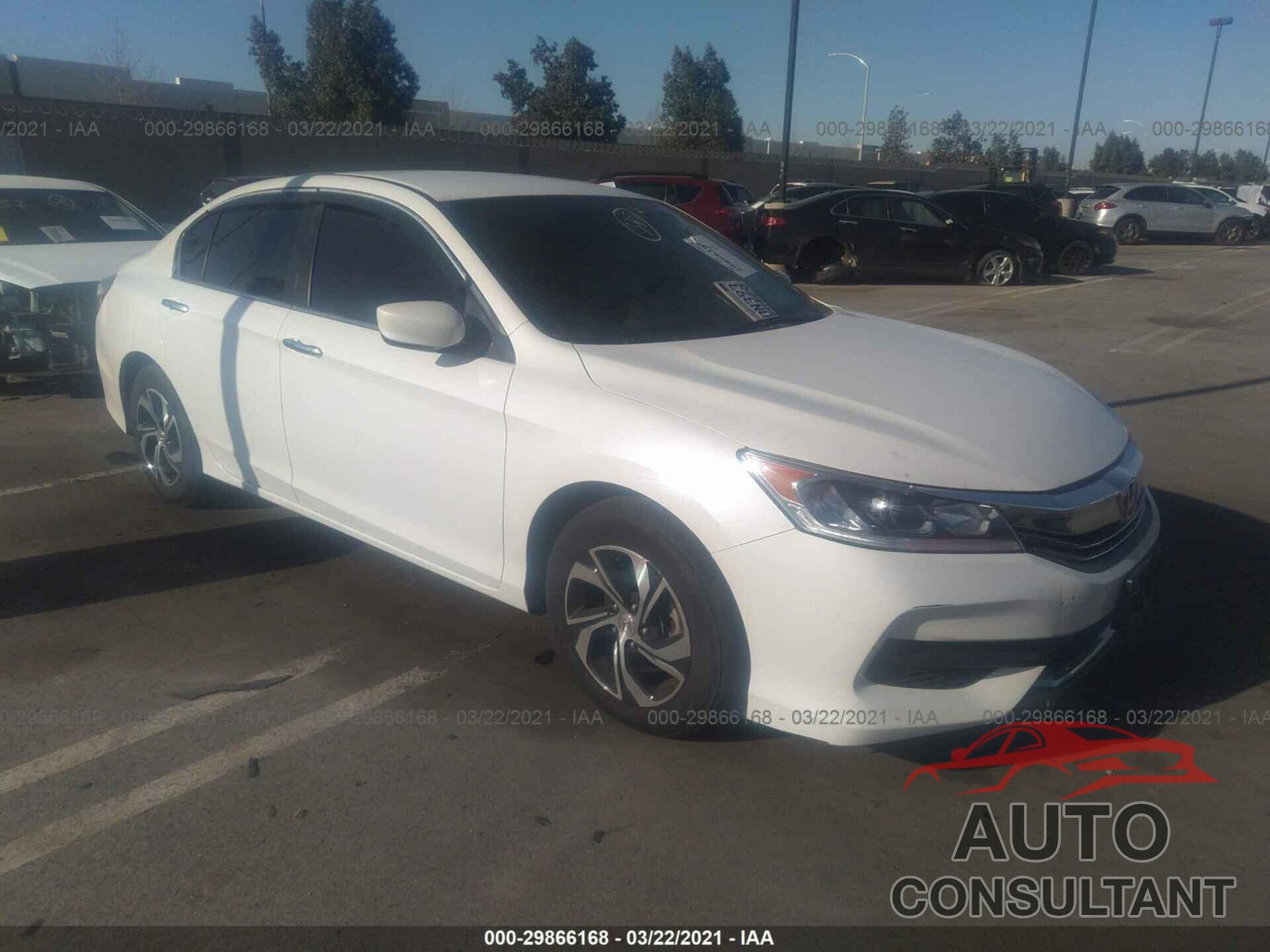 HONDA ACCORD SEDAN 2017 - 1HGCR2F37HA229525