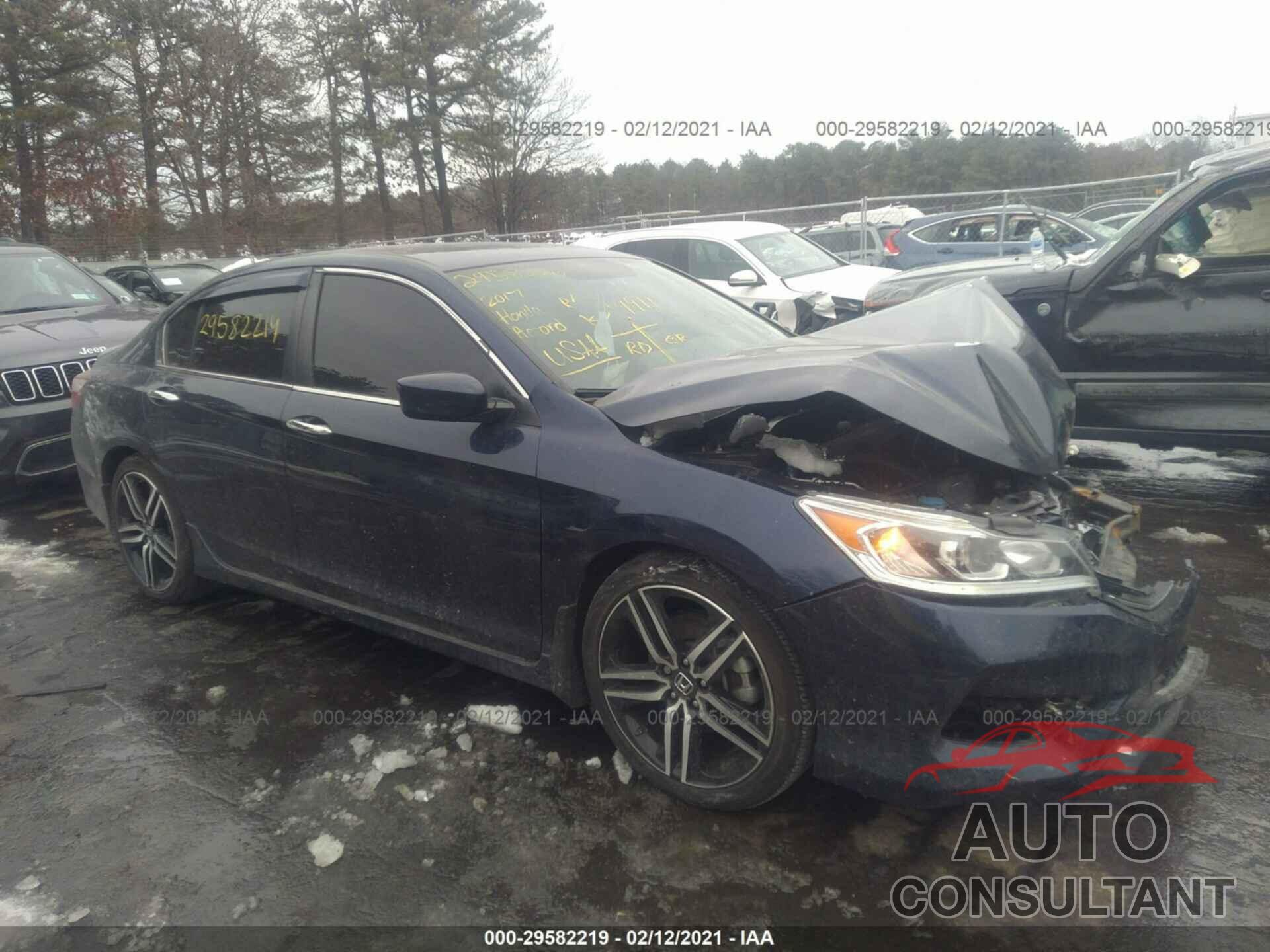 HONDA ACCORD SEDAN 2017 - 1HGCR2F12HA234209