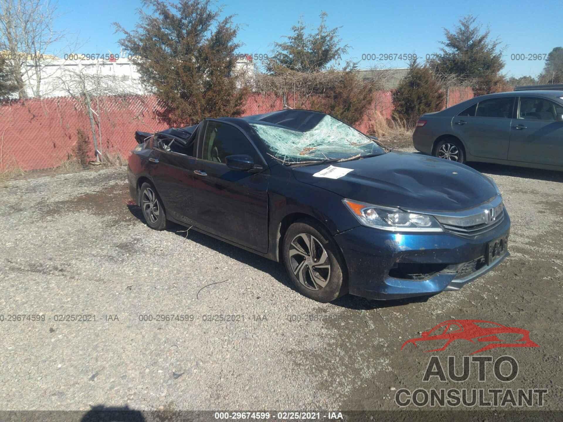 HONDA ACCORD SEDAN 2016 - 1HGCR2F37GA128290