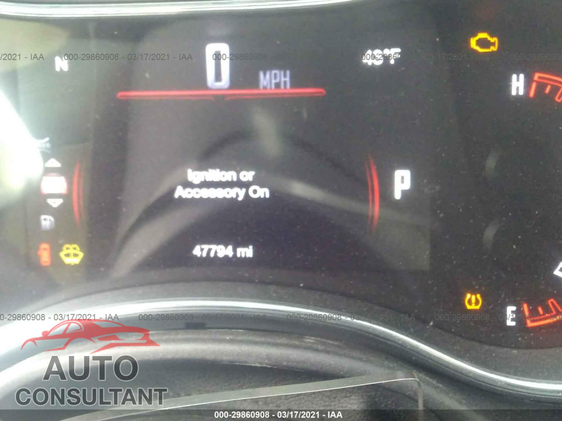 DODGE DURANGO 2017 - 1C4RDJDG7HC814567