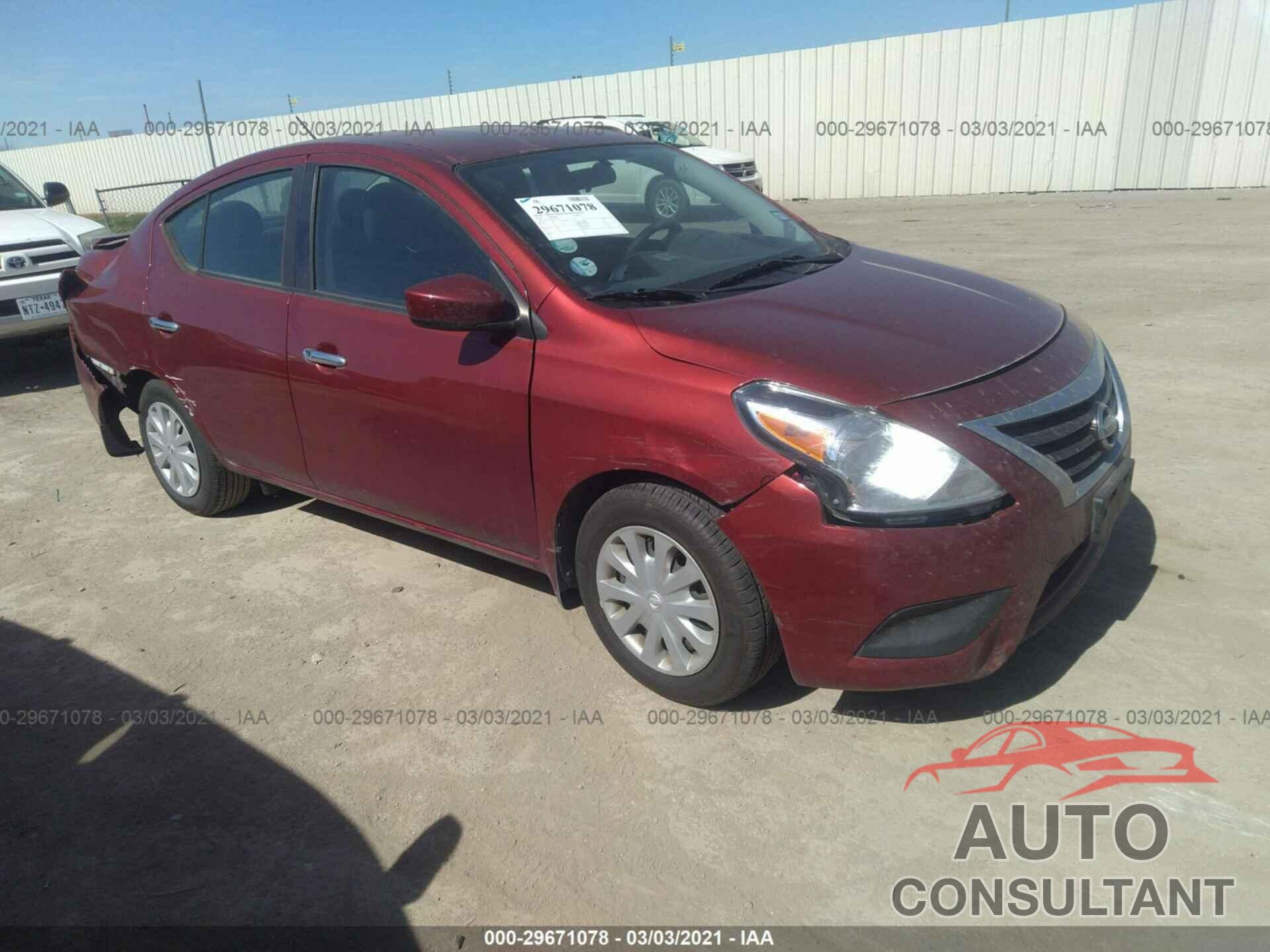 NISSAN VERSA 2016 - 3N1CN7AP9GL911351