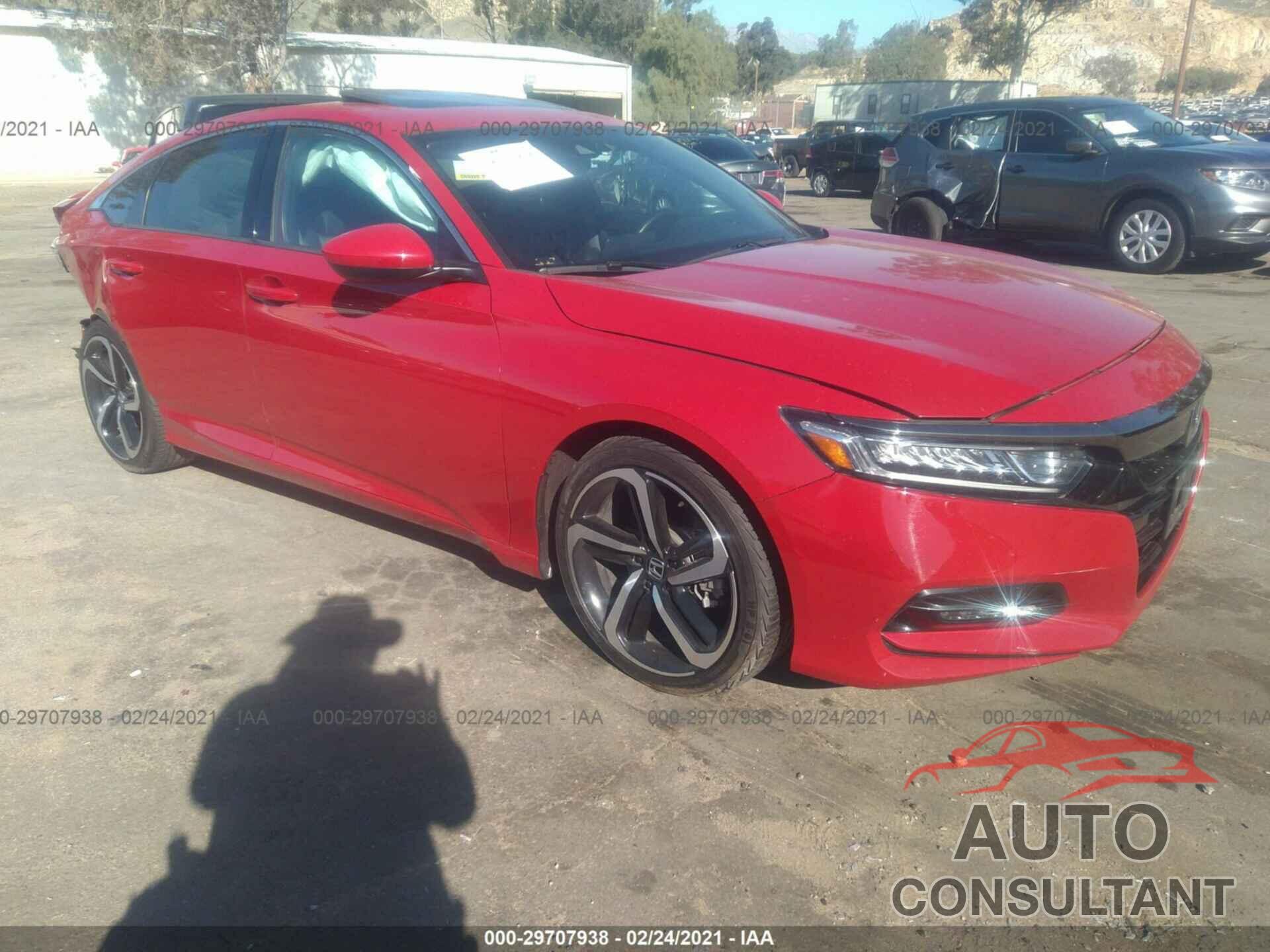 HONDA ACCORD SEDAN 2018 - 1HGCV2F32JA027080