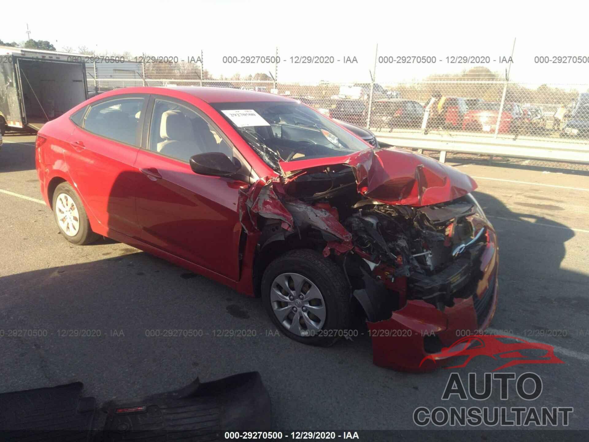 HYUNDAI ACCENT 2016 - KMHCT4AE8GU973759
