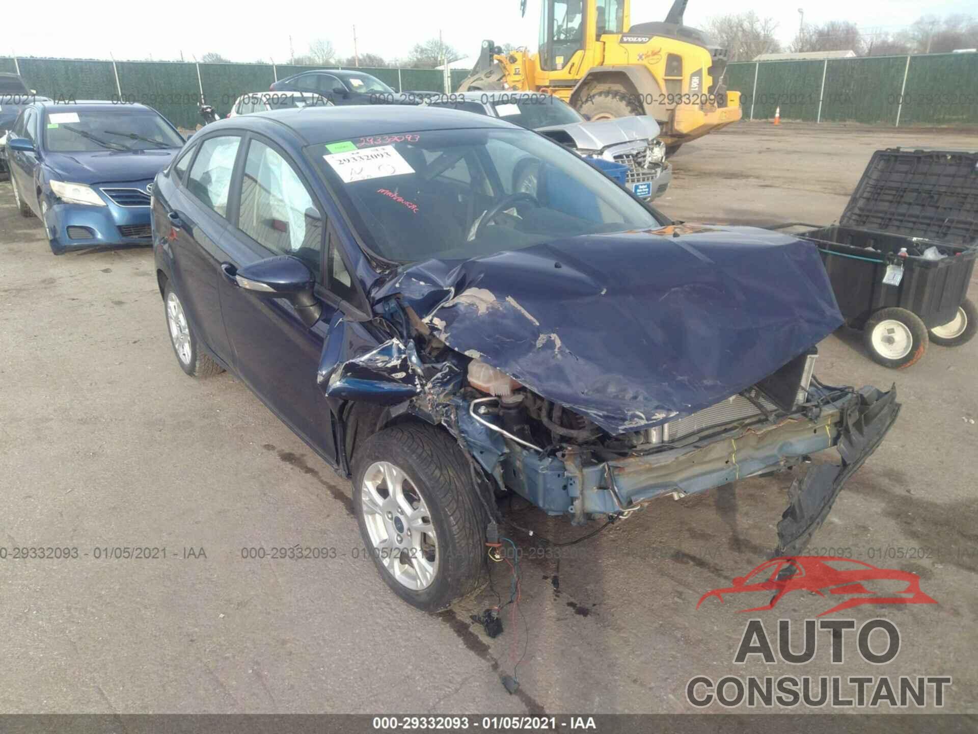 FORD FIESTA 2016 - 3FADP4BJ9GM123478