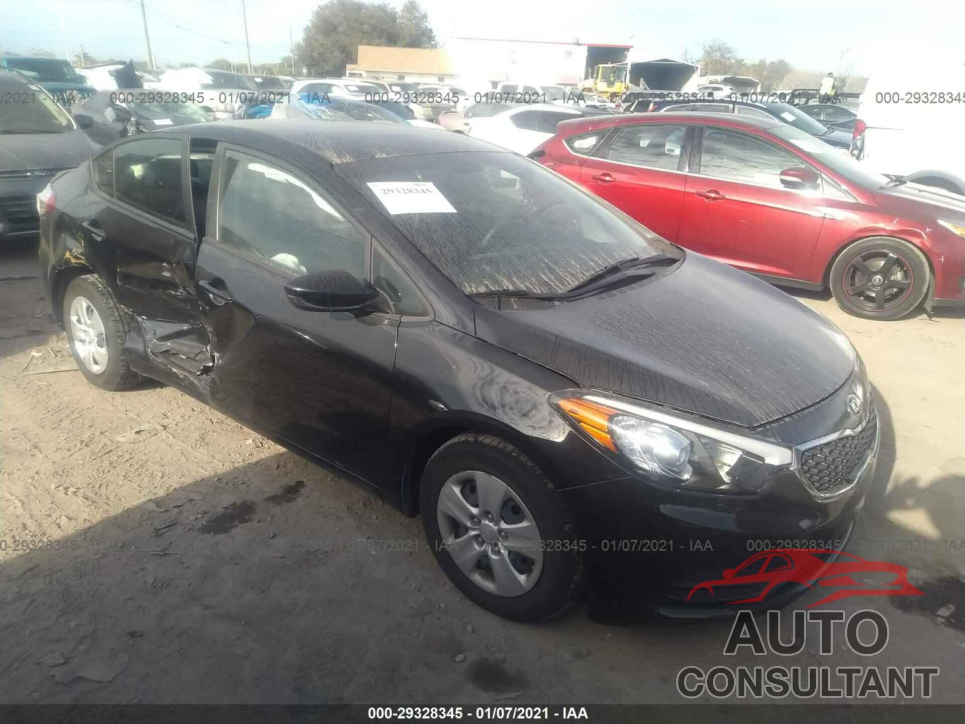 KIA FORTE 2016 - KNAFK4A66G5595784