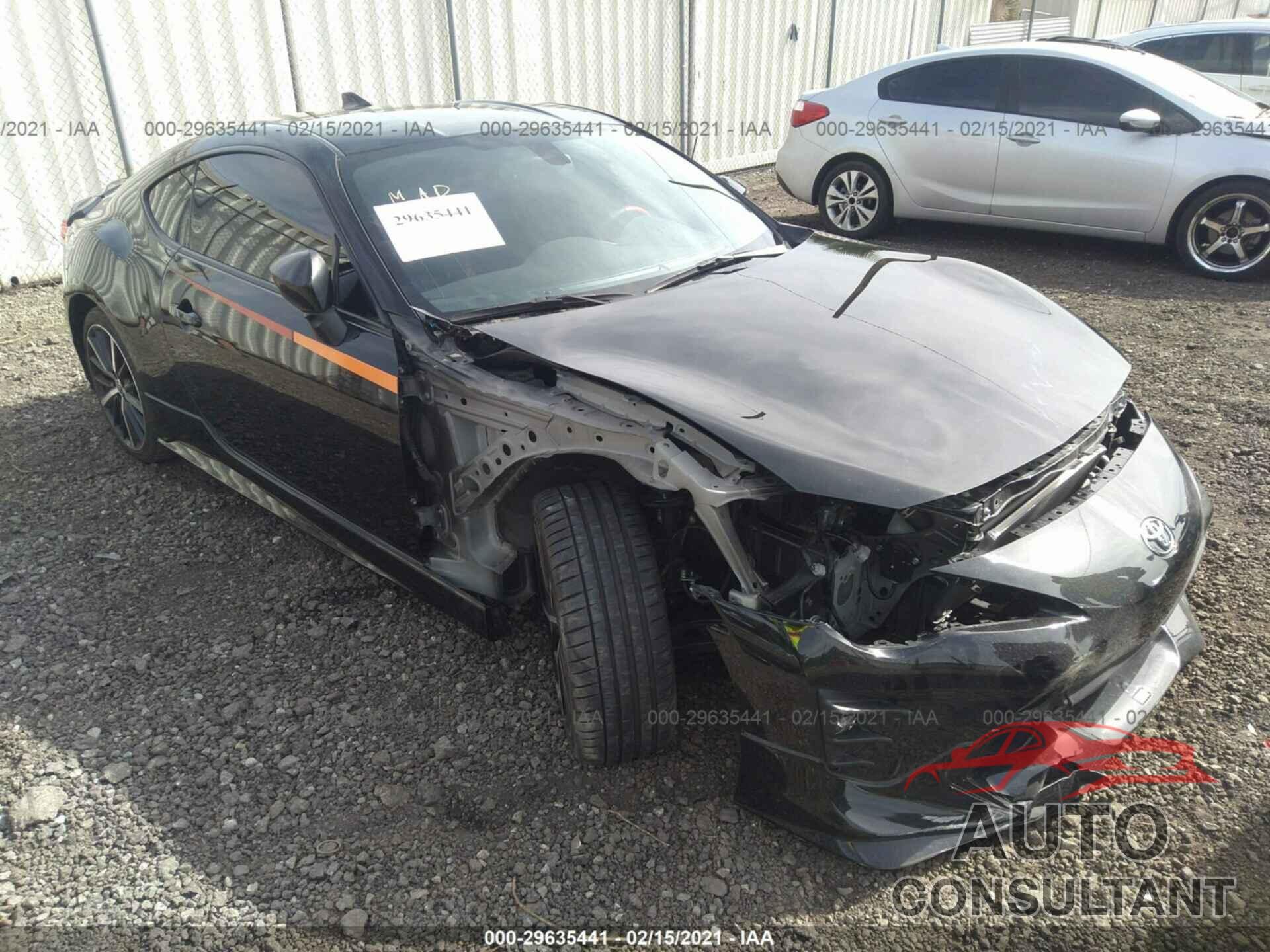 TOYOTA 86 2019 - JF1ZNAE11K9702154