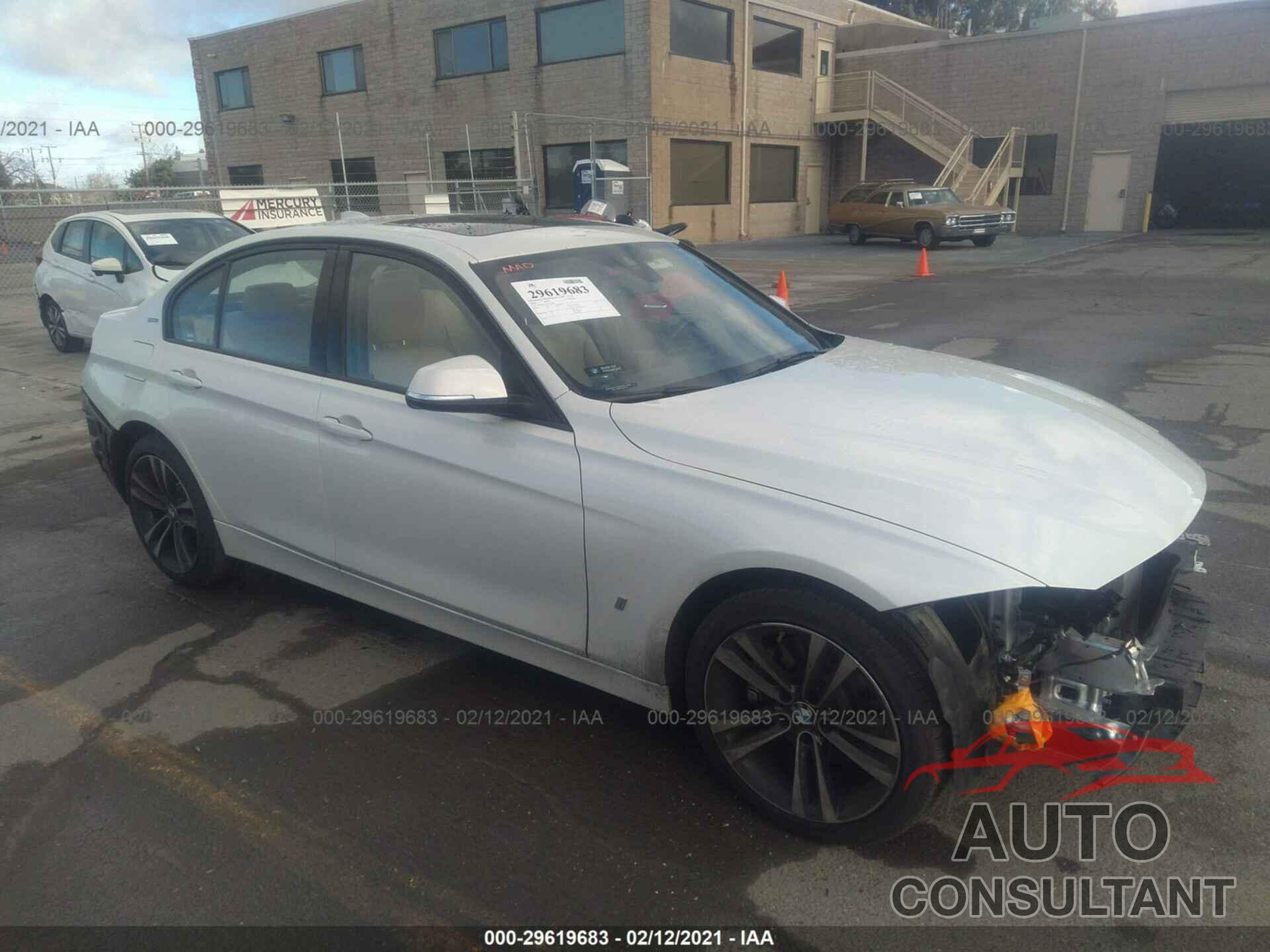 BMW 3 SERIES 2018 - WBA8E1C50JA167680