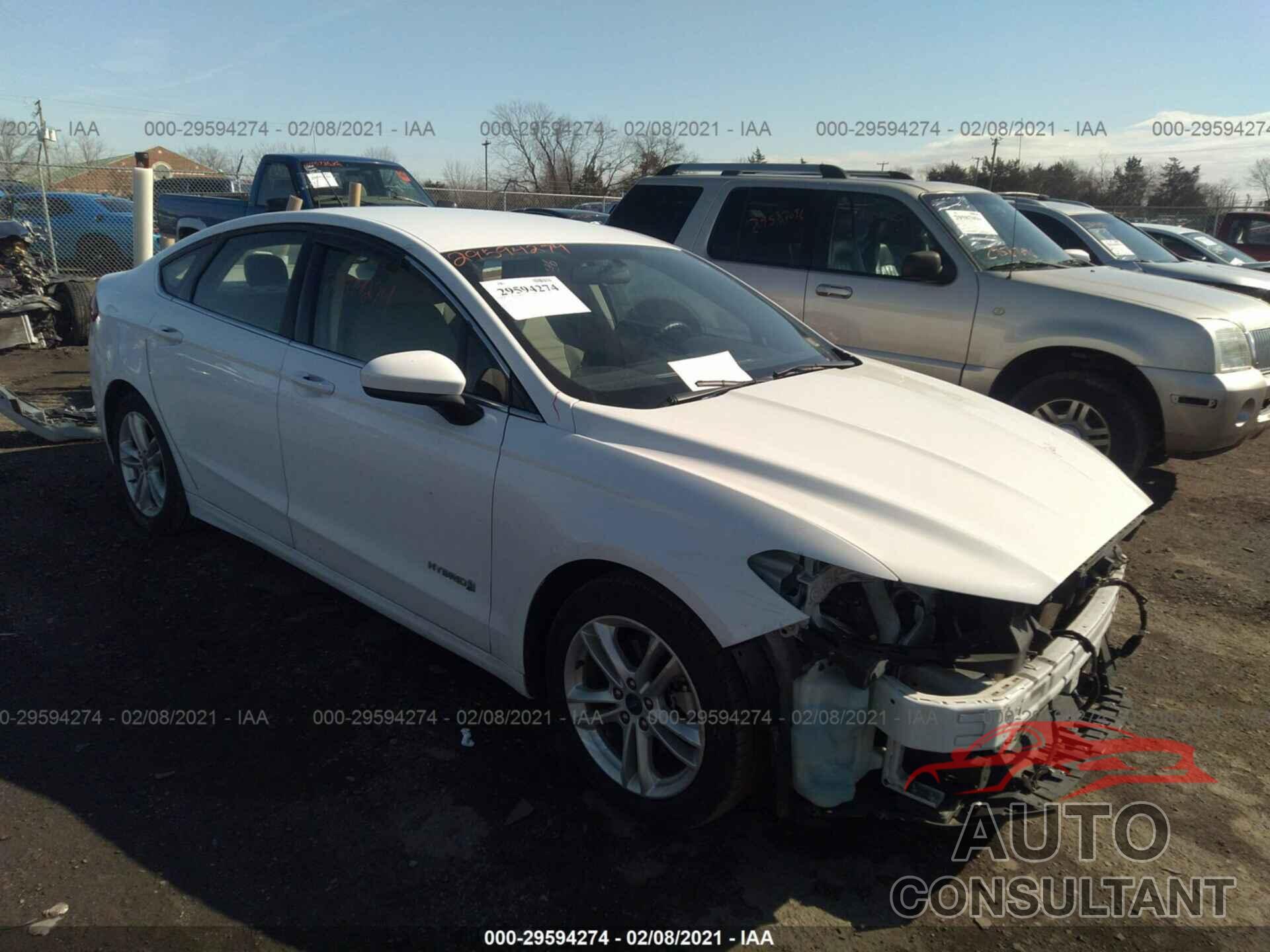 FORD FUSION HYBRID 2018 - 3FA6P0LU6JR137892